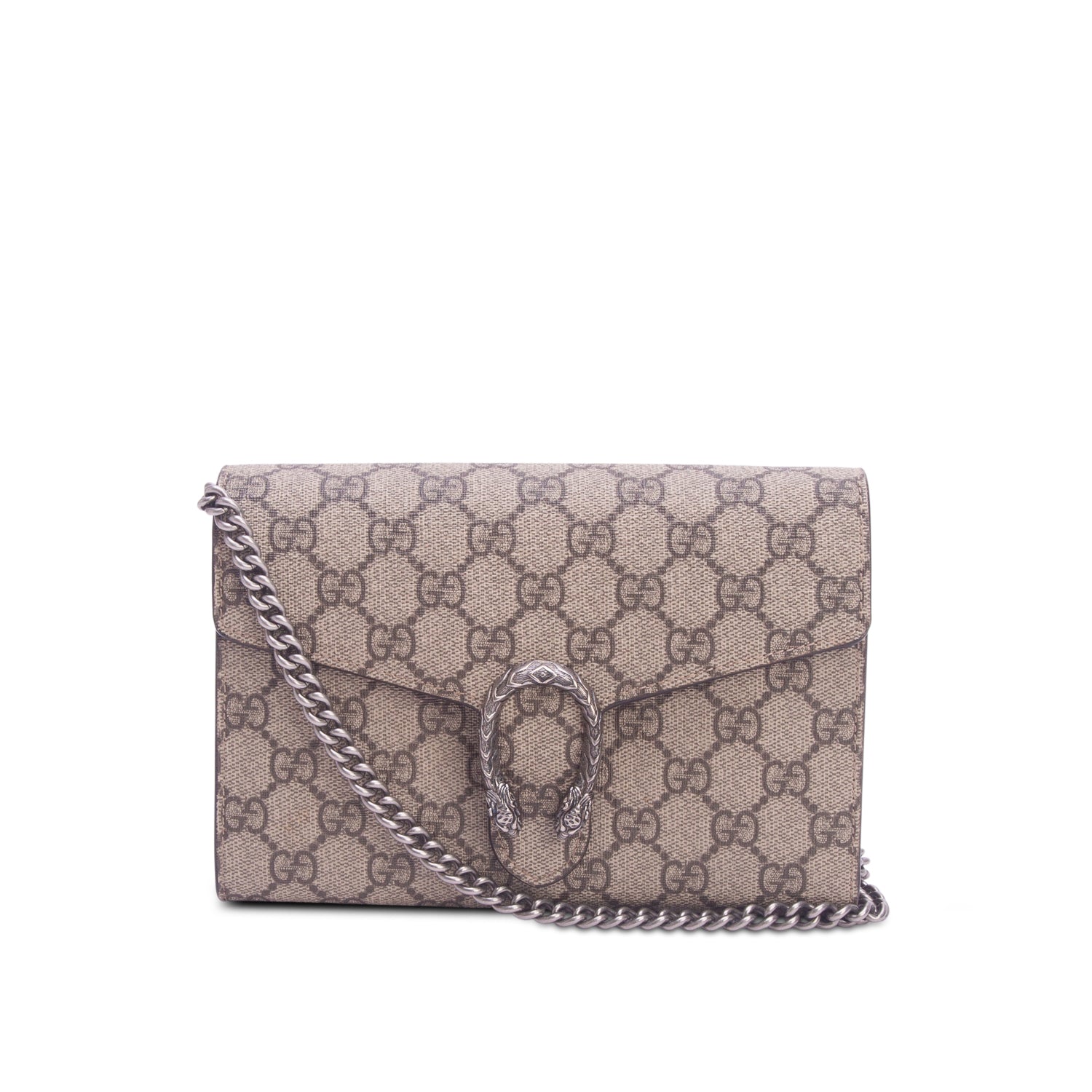 Gucci Dionysus GG Supreme Wallet on Chain w/ Box