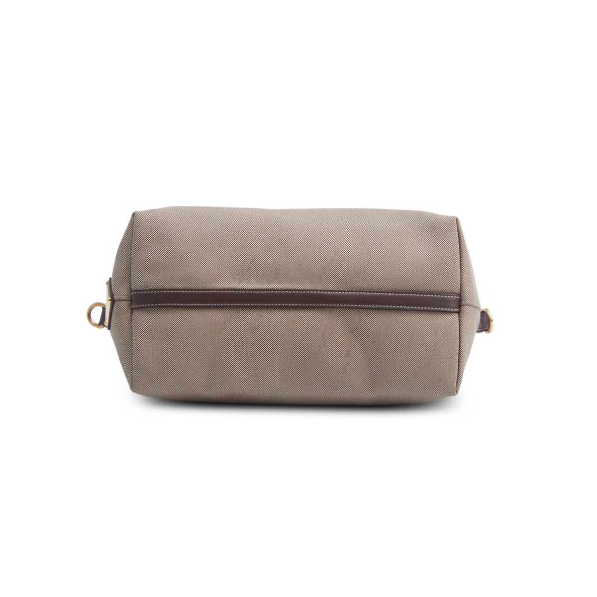 Prada Brown Jacquard Logo Tote w/ Strap