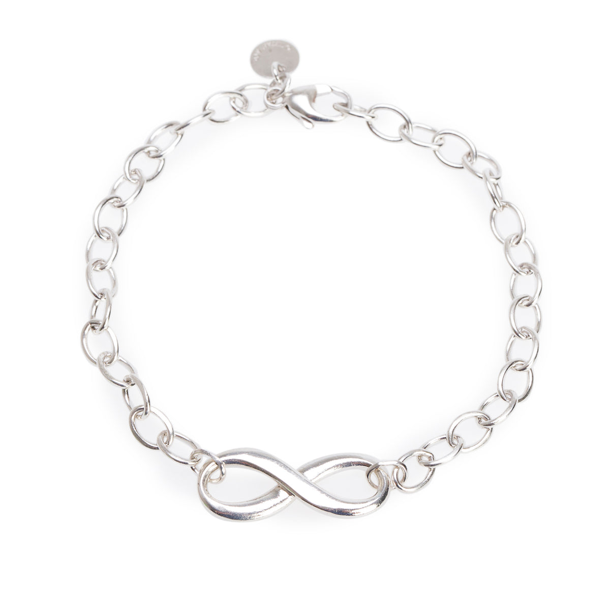 Tiffany & Co. Sterling Silver Infinity Link Bracelet