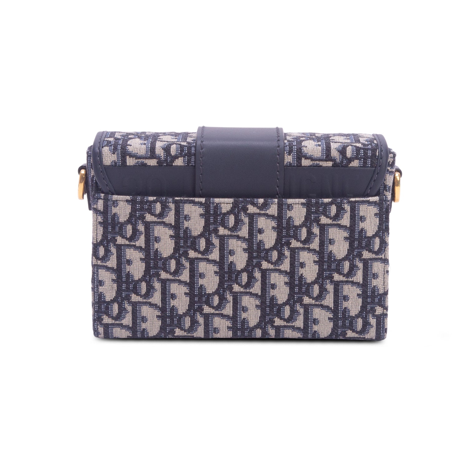 Christian Dior Blue Oblique 30 Montaigne Box Bag w/ Box