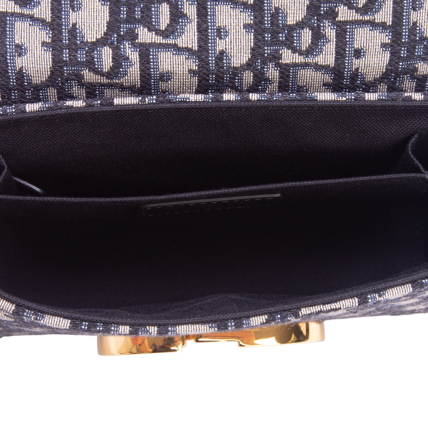 Christian Dior Blue Oblique 30 Montaigne Box Bag w/ Box