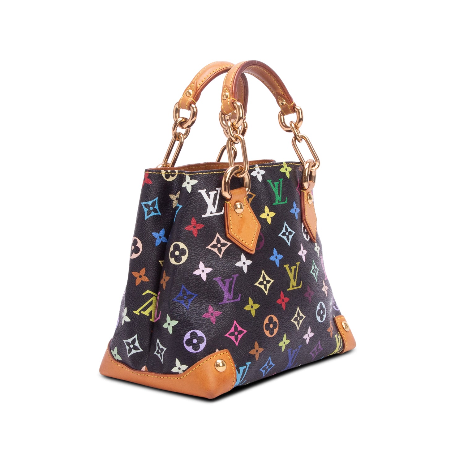 Louis Vuitton Black Multicolor Audra Bag