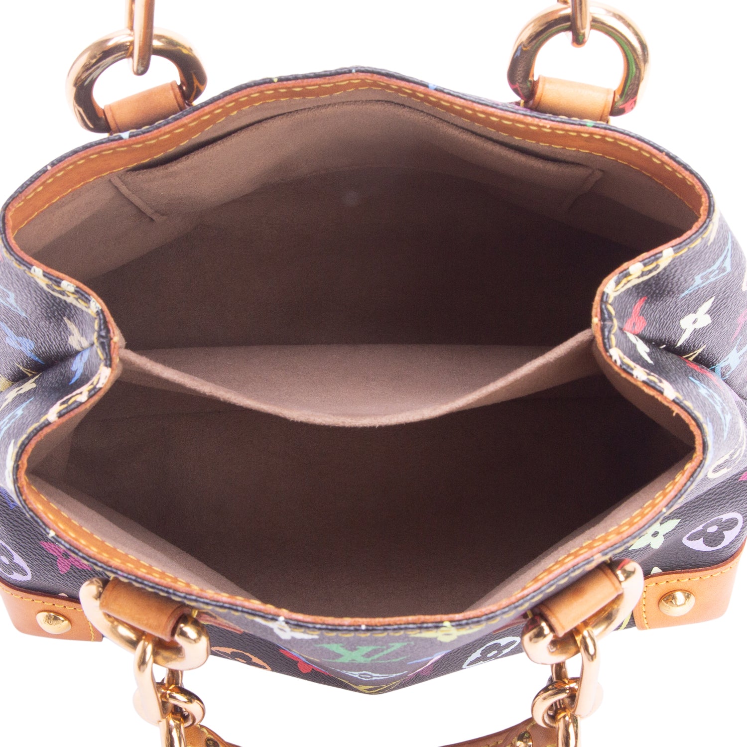 Louis Vuitton Black Multicolor Audra Bag
