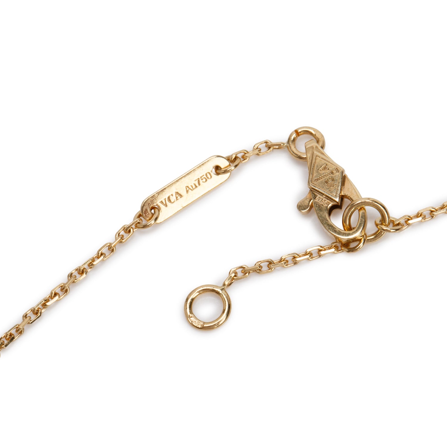 Van Cleef & Arpels 2021 18k Yellow Gold Frivole Diamond Bracelet, Mini Model w/ Pouch & Certificate