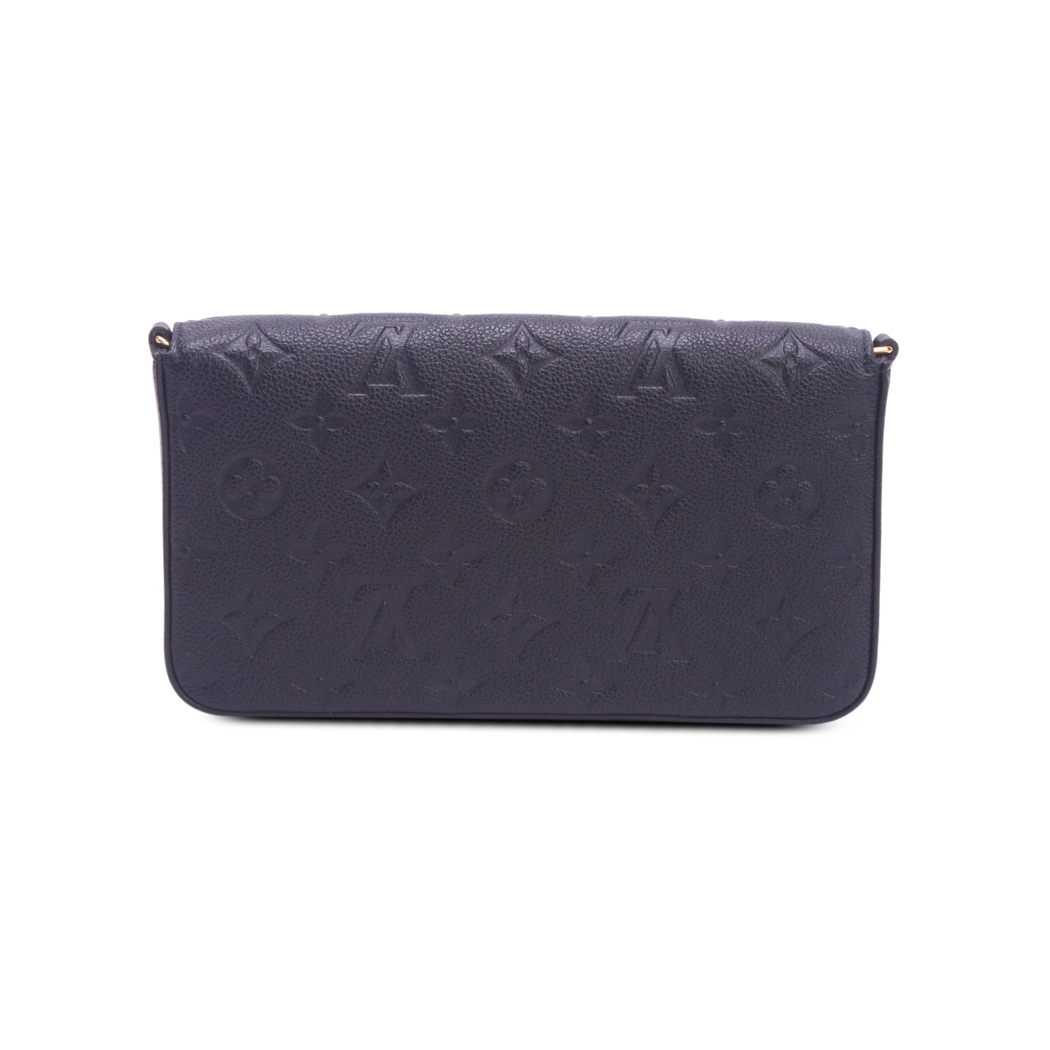 Louis Vuitton Black Monogram Empreinte Leather Felicie Pochette w/ Box & Inserts