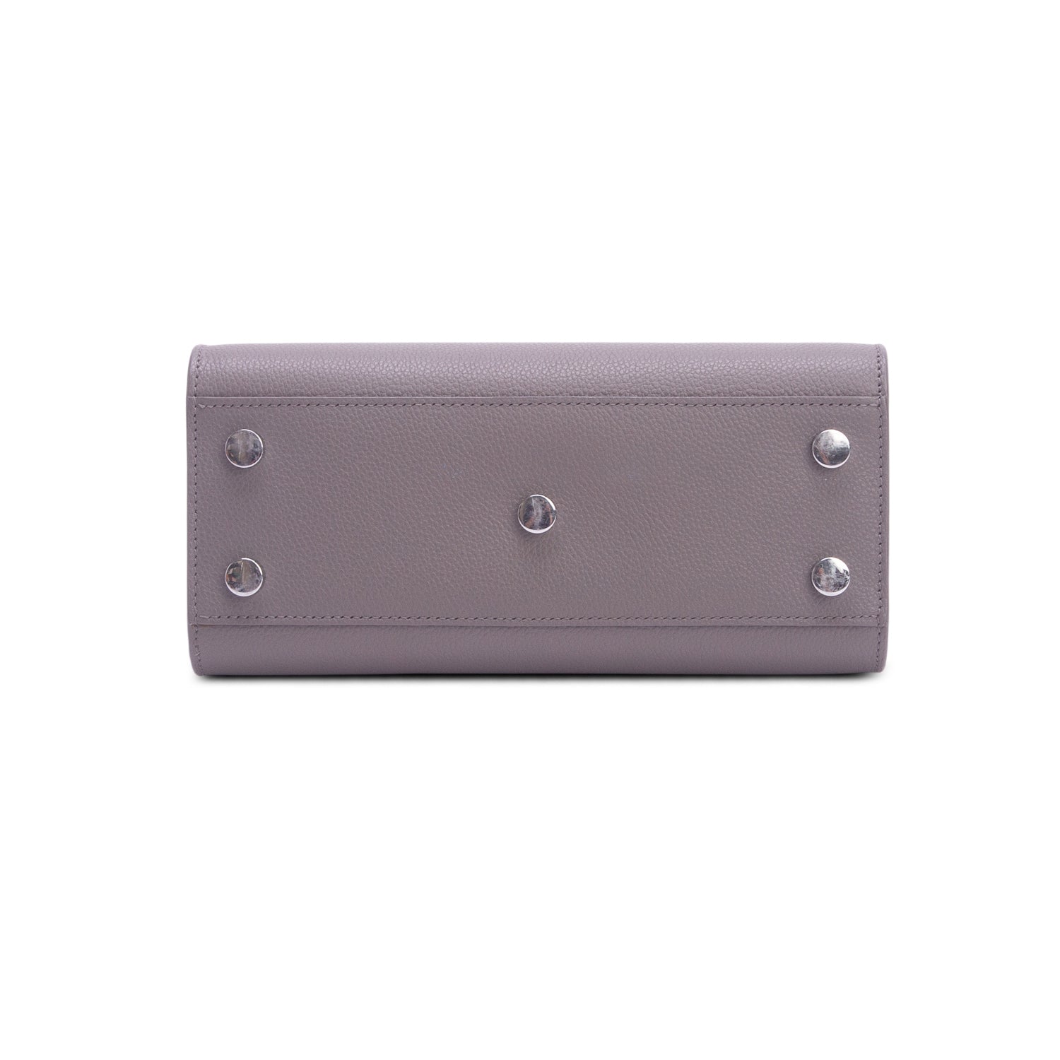 Saint Laurent 2020 Grey Calfskin Leather Nano Sac De Jour w/ Strap