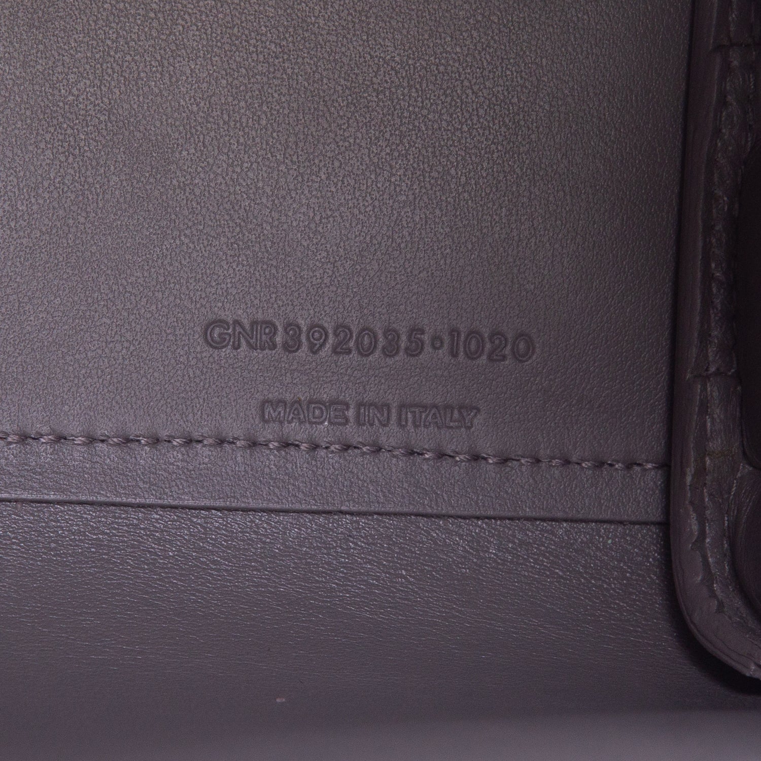 Saint Laurent 2020 Grey Calfskin Leather Nano Sac De Jour w/ Strap