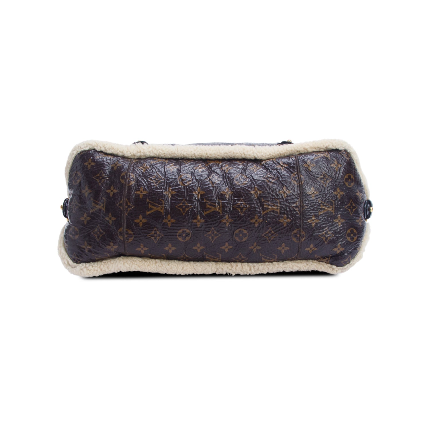 Louis Vuitton Monogram Shearling Thunder Bag