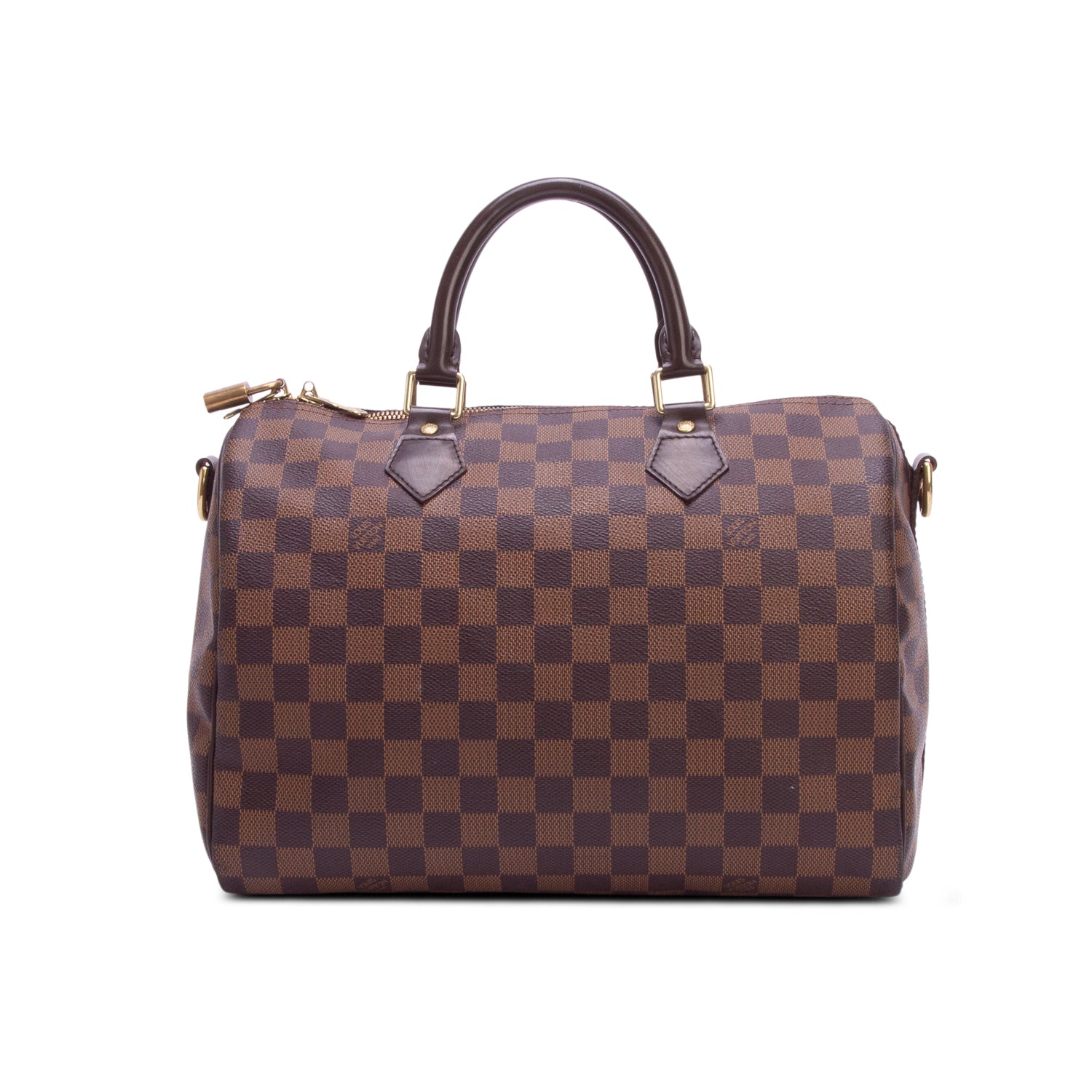 Louis Vuitton Damier Ebene Speedy Bandouliere 30 w/ Box & Strap