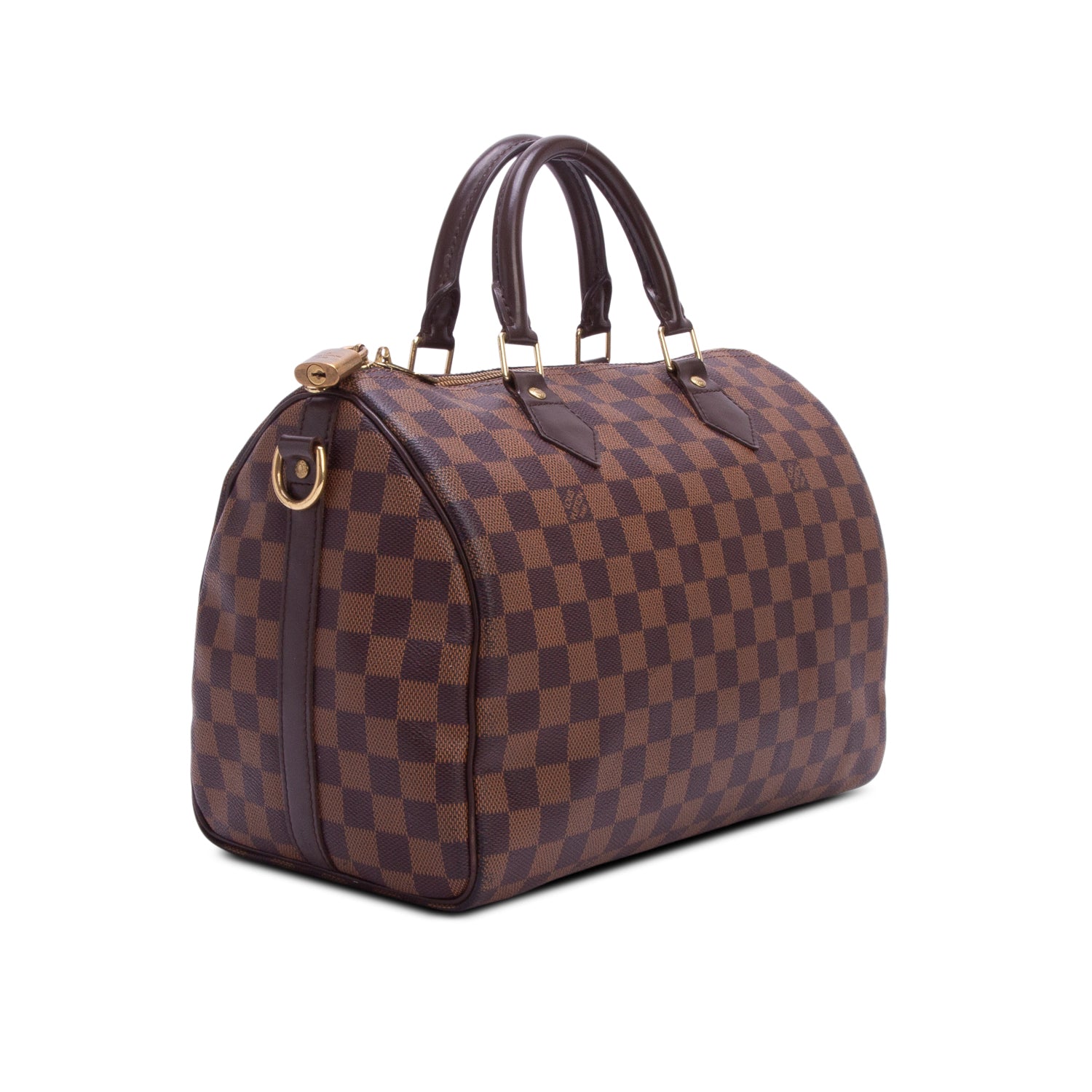 Louis Vuitton Damier Ebene Speedy Bandouliere 30 w/ Box & Strap