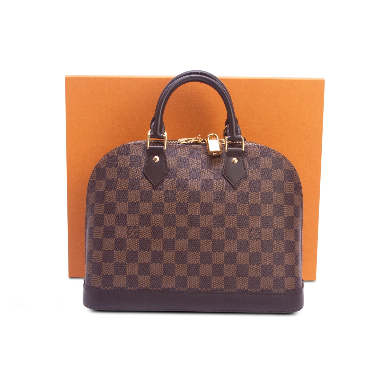 Louis Vuitton 2022 Damier Ebene Alma PM w/ Box & Receipt