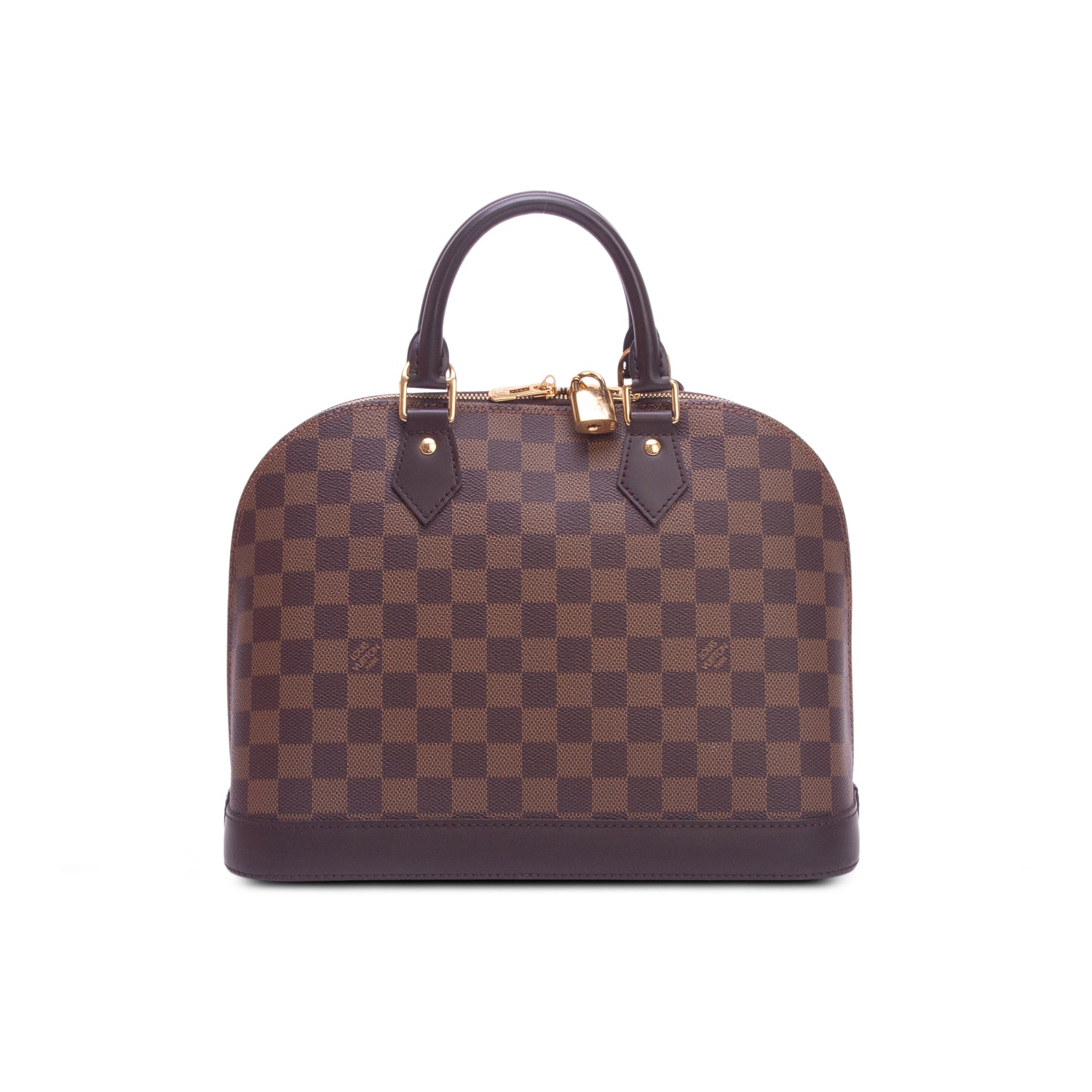 Louis Vuitton 2022 Damier Ebene Alma PM w/ Box & Receipt