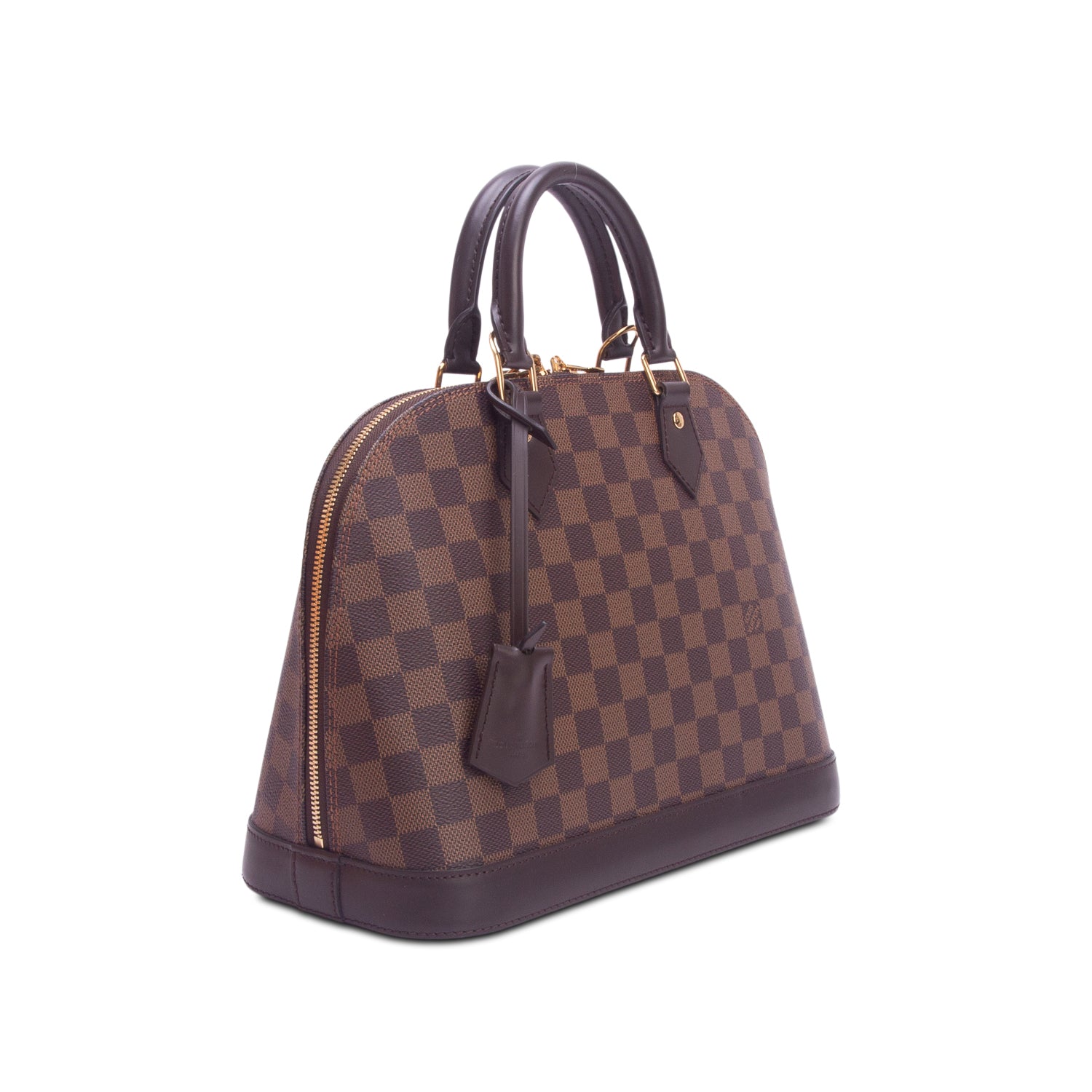 Louis Vuitton 2022 Damier Ebene Alma PM w/ Box & Receipt