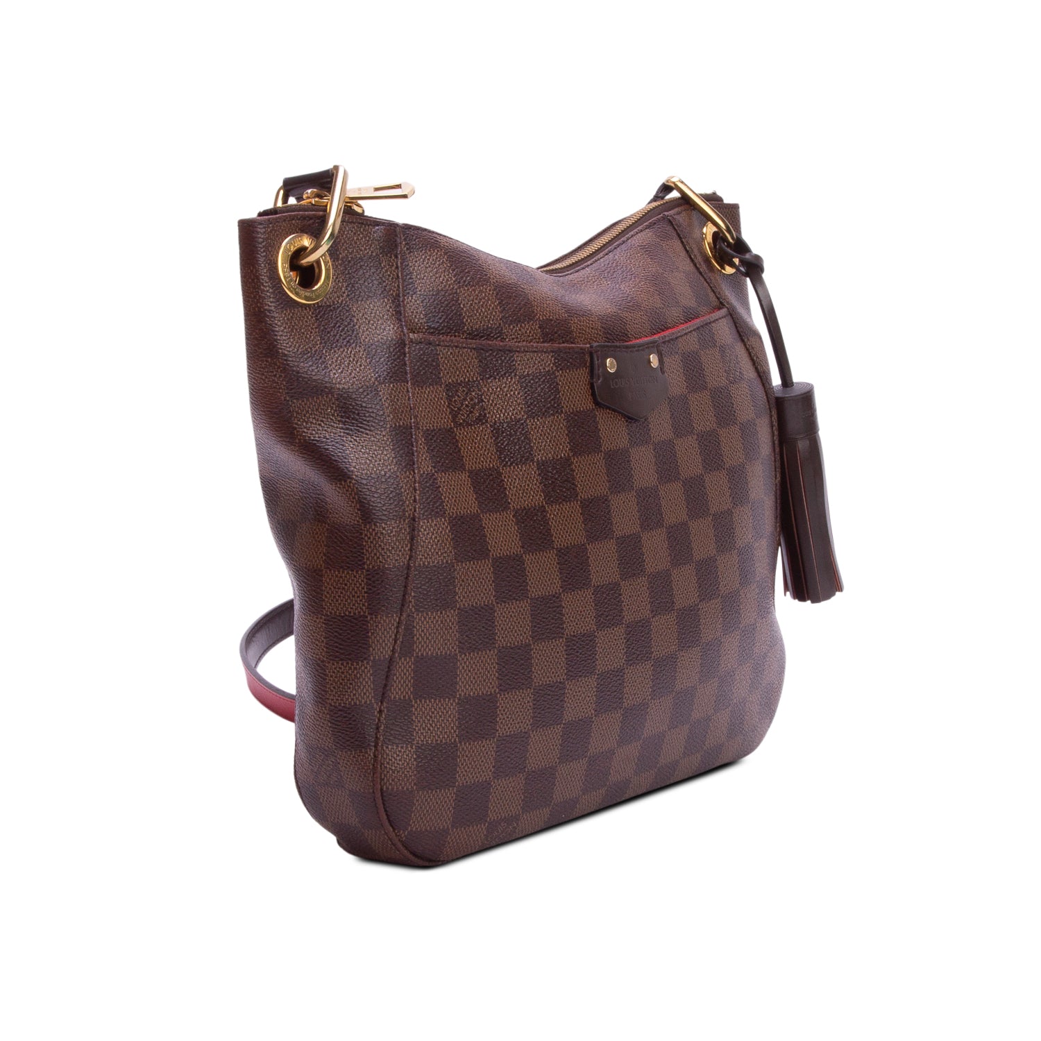 Louis Vuitton Damier Ebene South Bank Besace w/ Box