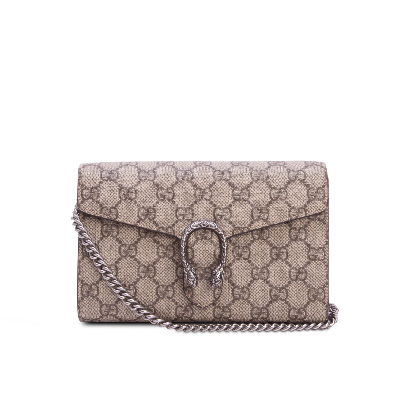 Gucci Dionysus GG Supreme Wallet on Chain w/ Box