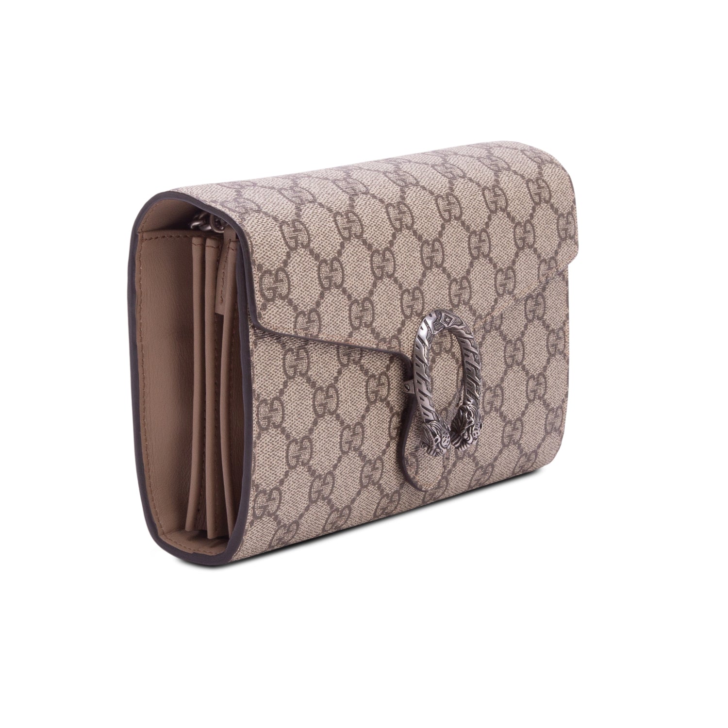 Gucci Dionysus GG Supreme Wallet on Chain w/ Box