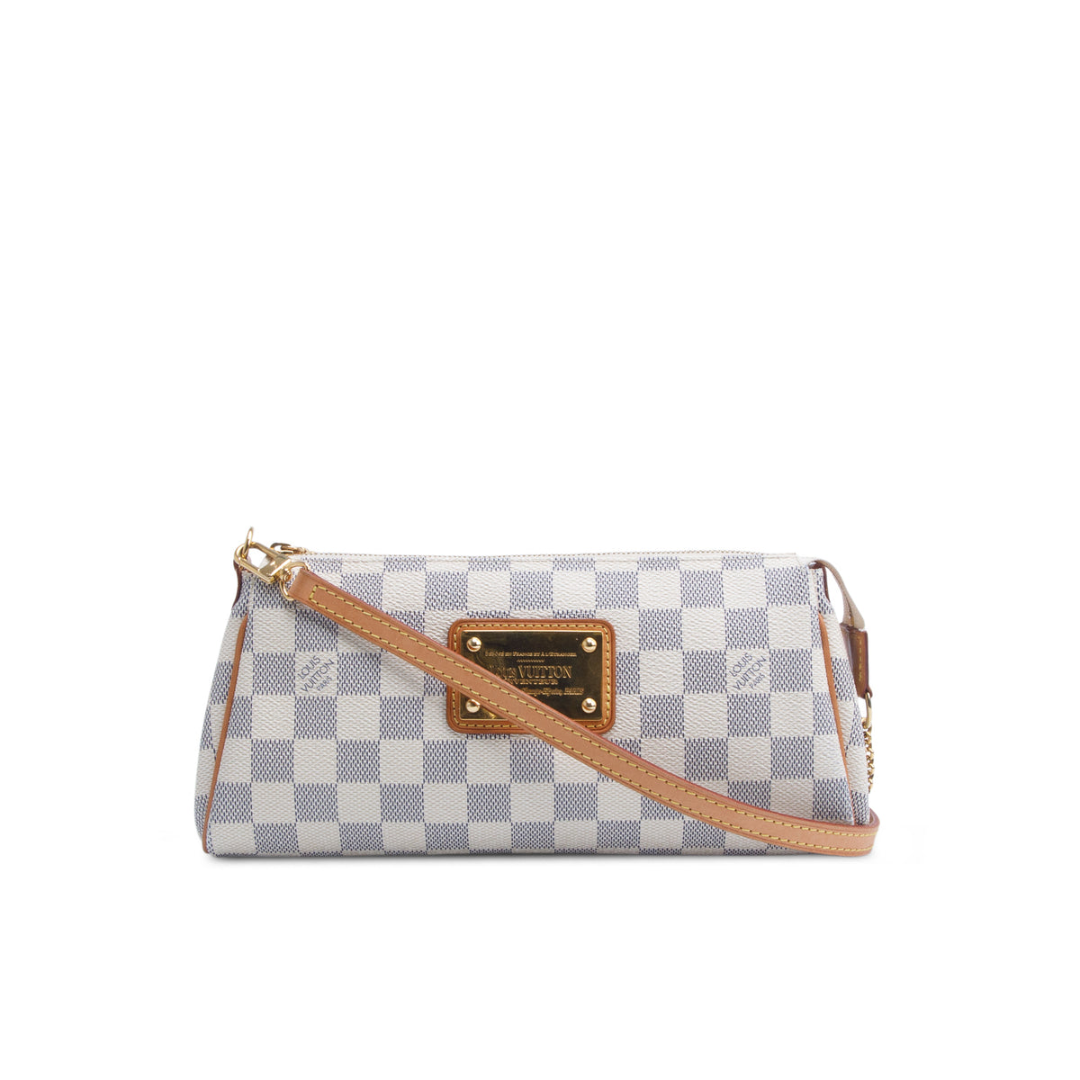Louis Vuitton Damier Azur Eva Clutch w/ Straps