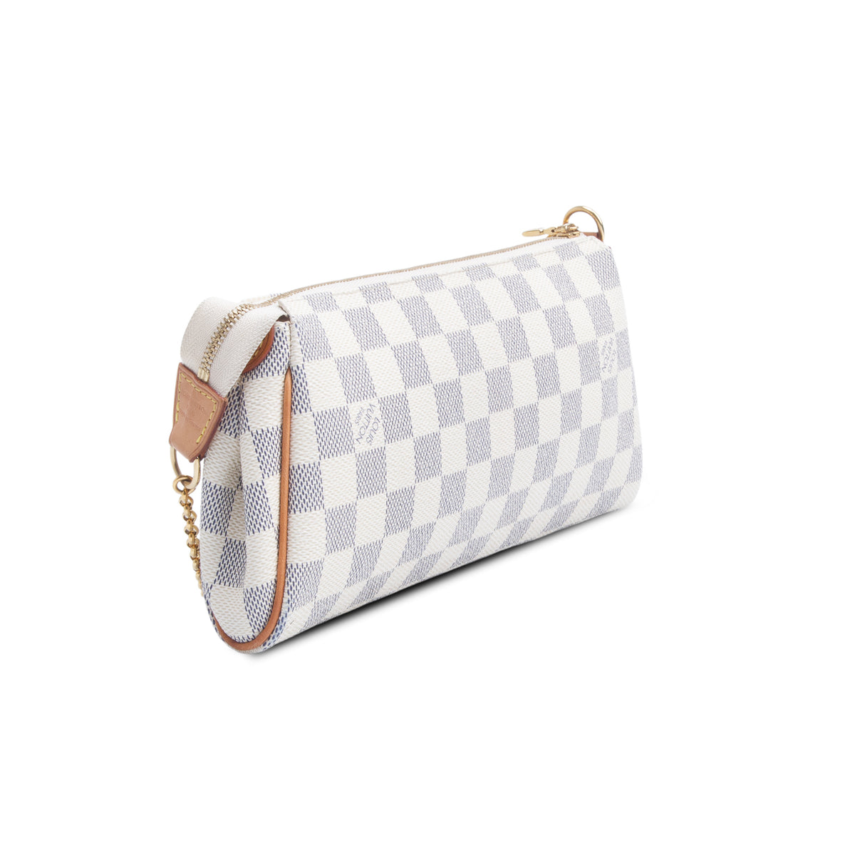 Louis Vuitton Damier Azur Eva Clutch w/ Straps