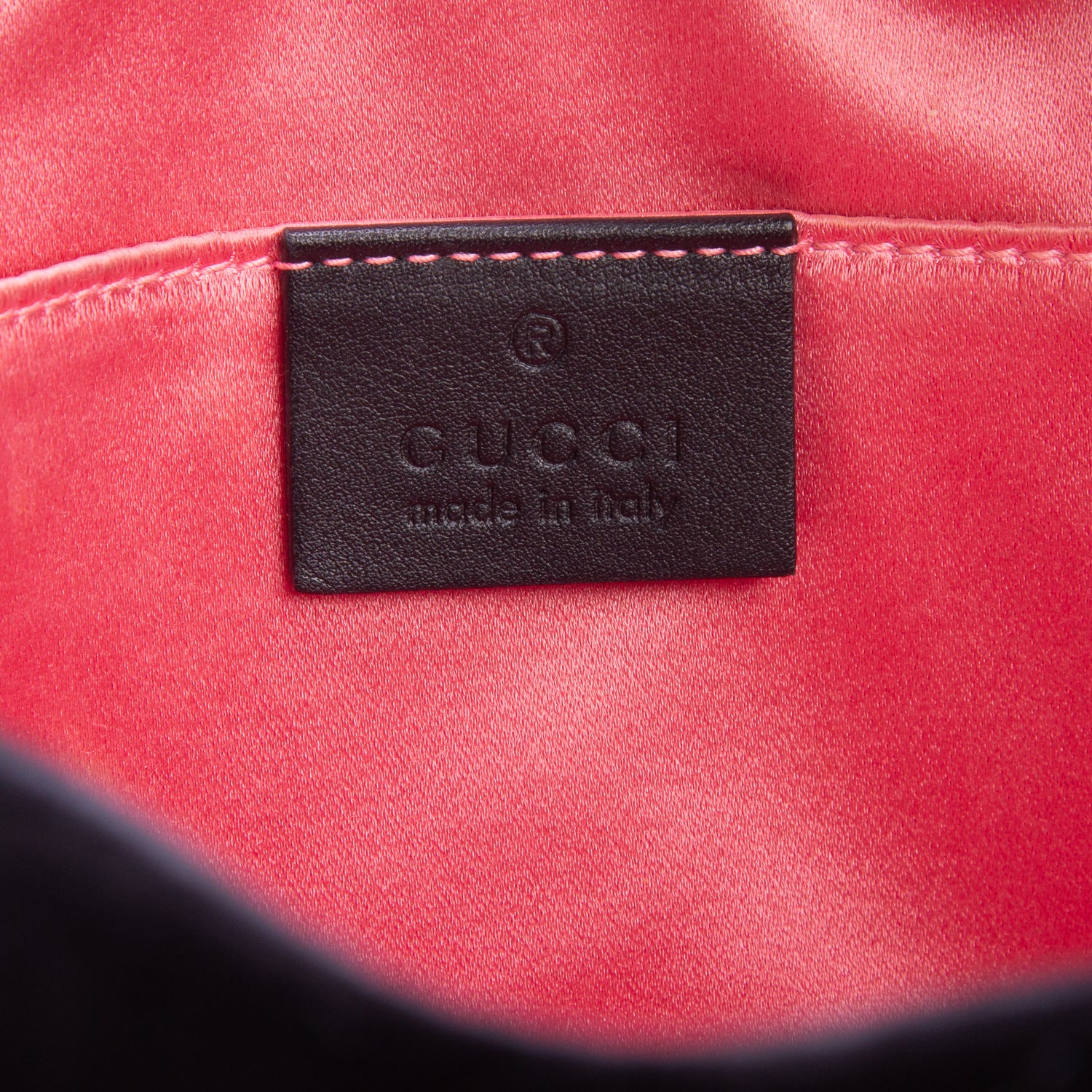 Gucci Black Velvet GG Marmont Matelasse Small Camera Bag