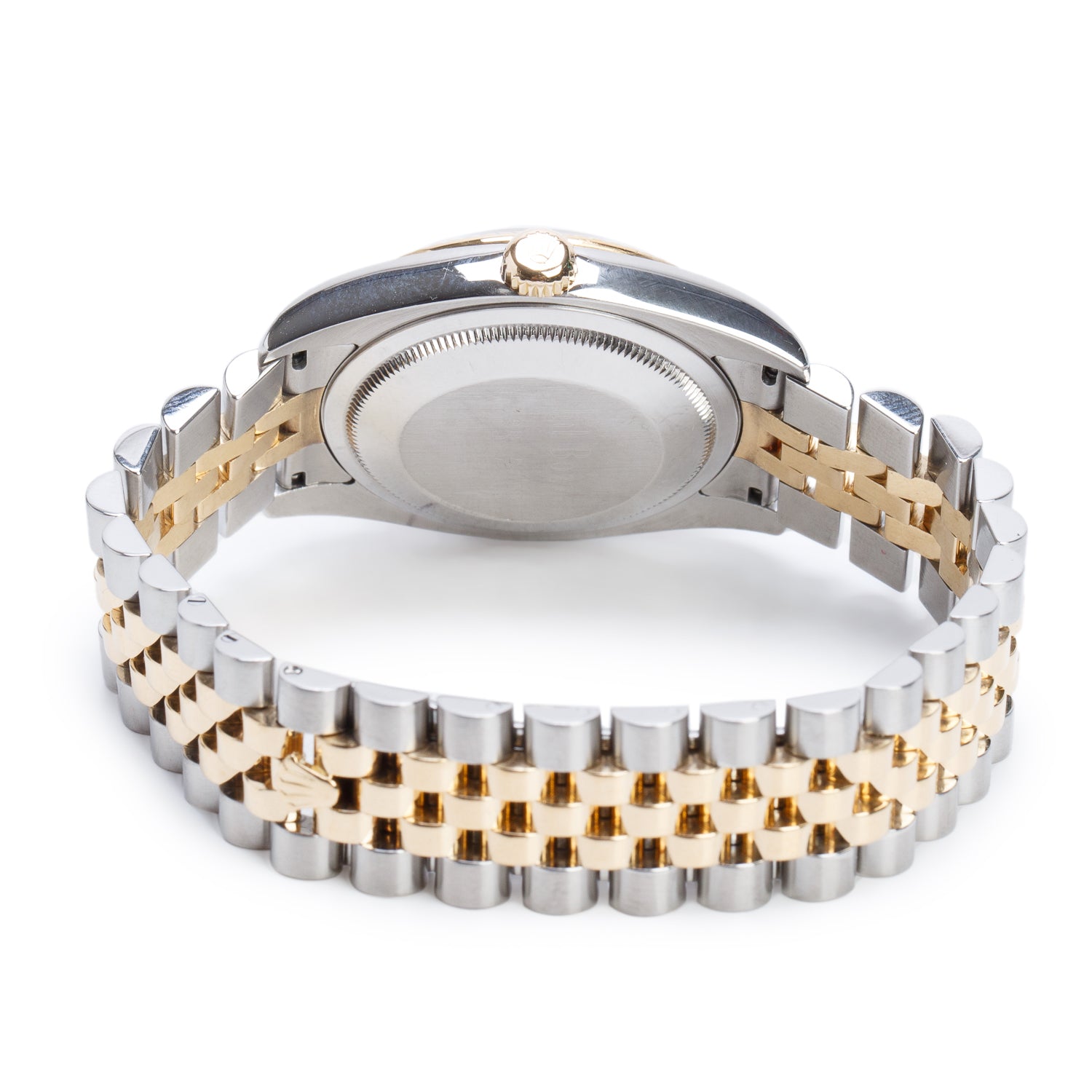Rolex Stainless Steel & 18k Yellow Gold Datejust 36 MM Automatic Watch Champagne Dial 116233 w/ Box & Papers