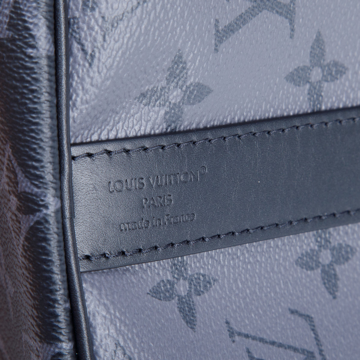 Louis Vuitton 2026 Monogram Eclipse Reverse Keepall Bandouliere 35 w/ Strap, Box & Receipt