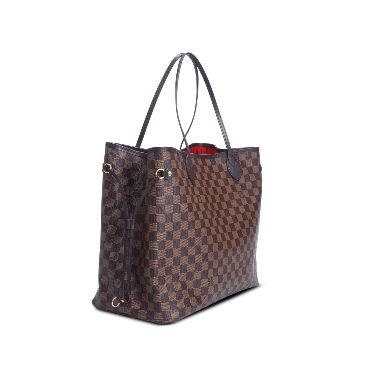 Louis Vuitton 2025 Damier Ebene Neverfull GM w/ Receipt, Box & Pouch