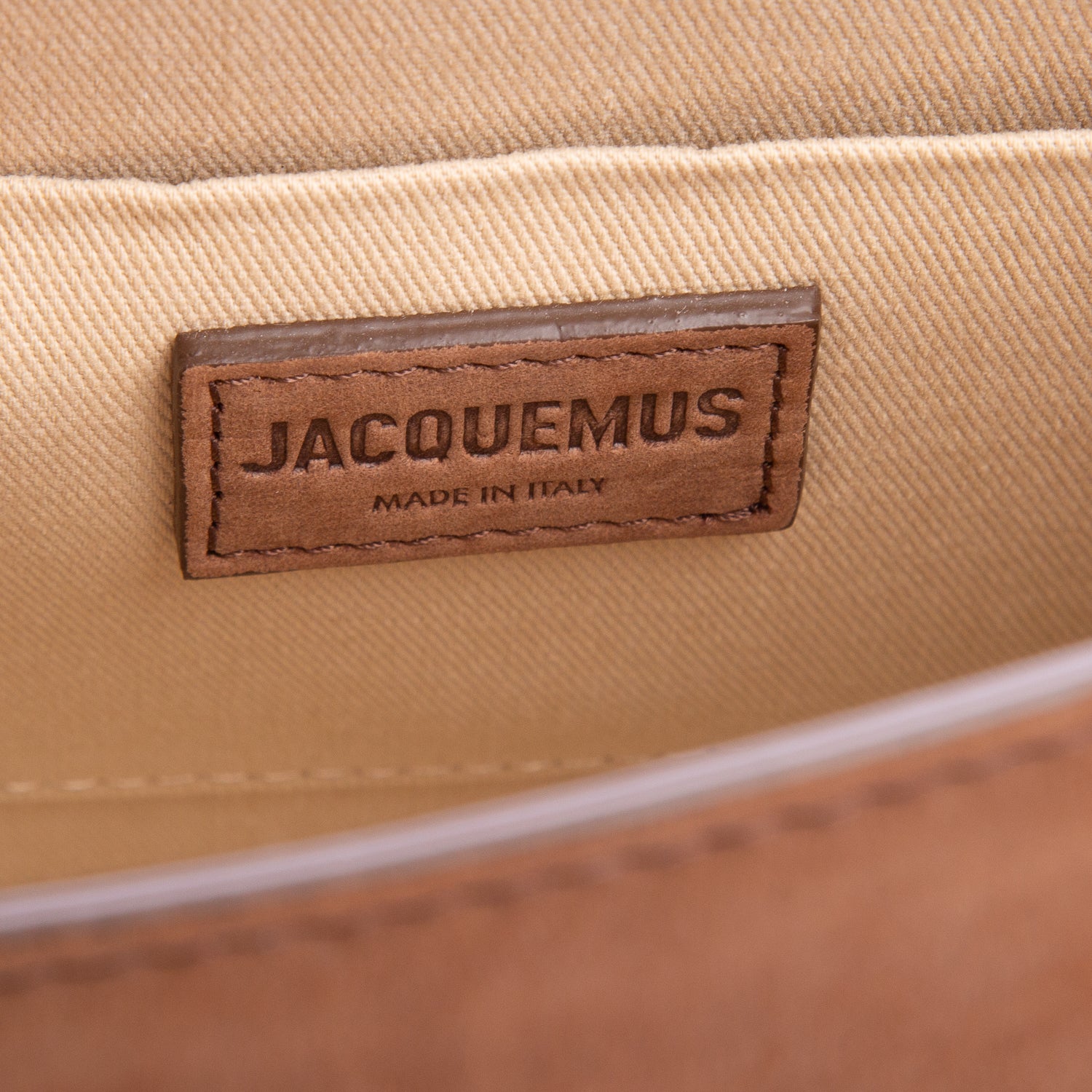Jacquemus Brown Suede Le Grand Chiquito Bag w/ Strap