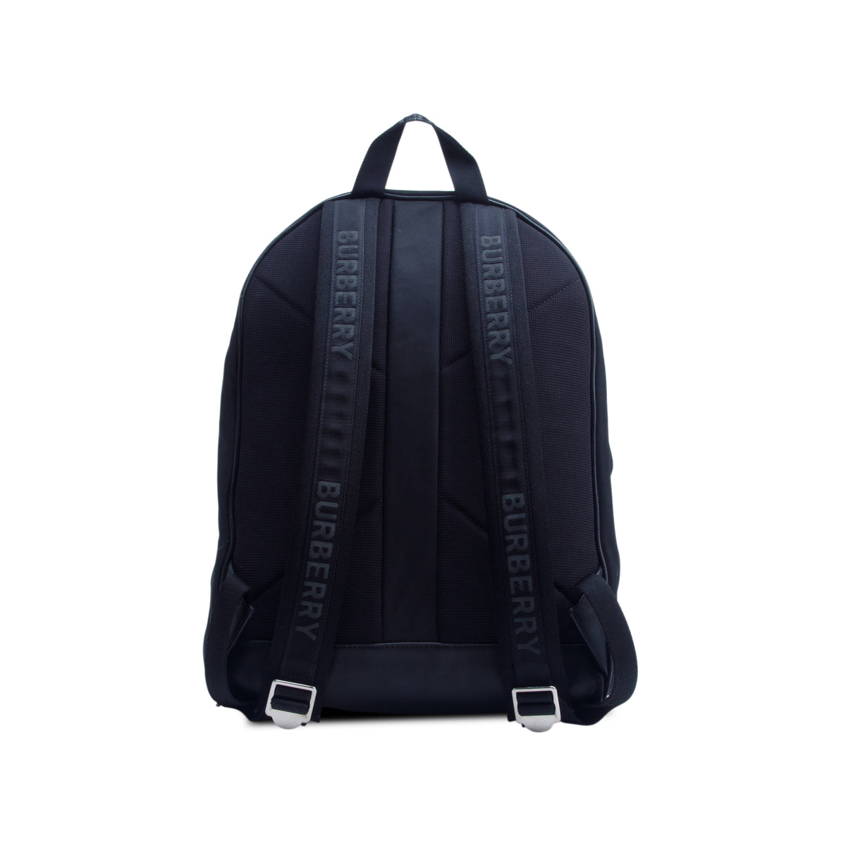 Burberry Black Nylon Logo Backpack