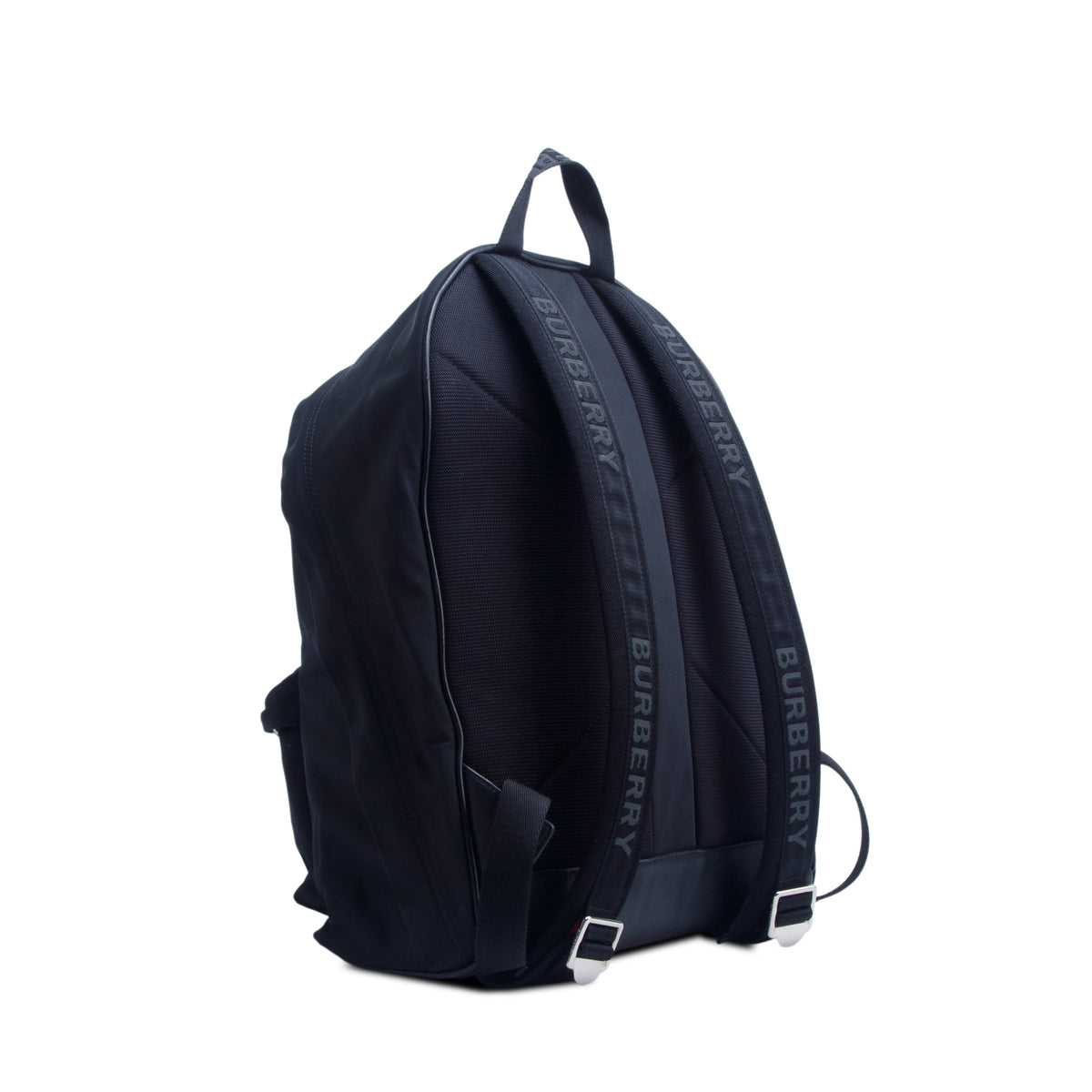 Burberry Black Nylon Logo Backpack