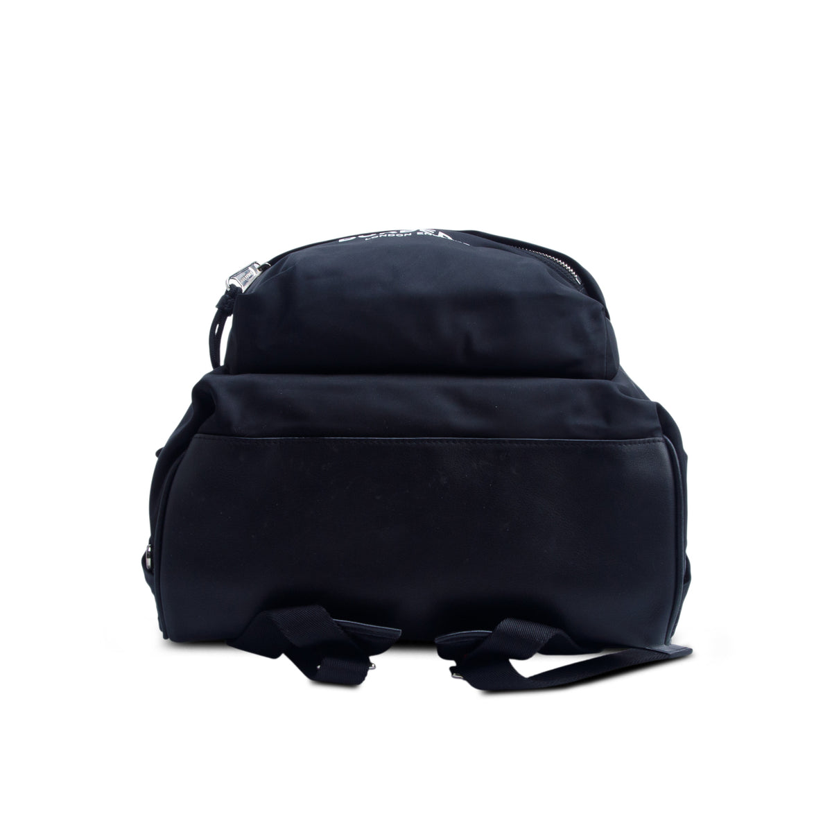 Burberry Black Nylon Logo Backpack