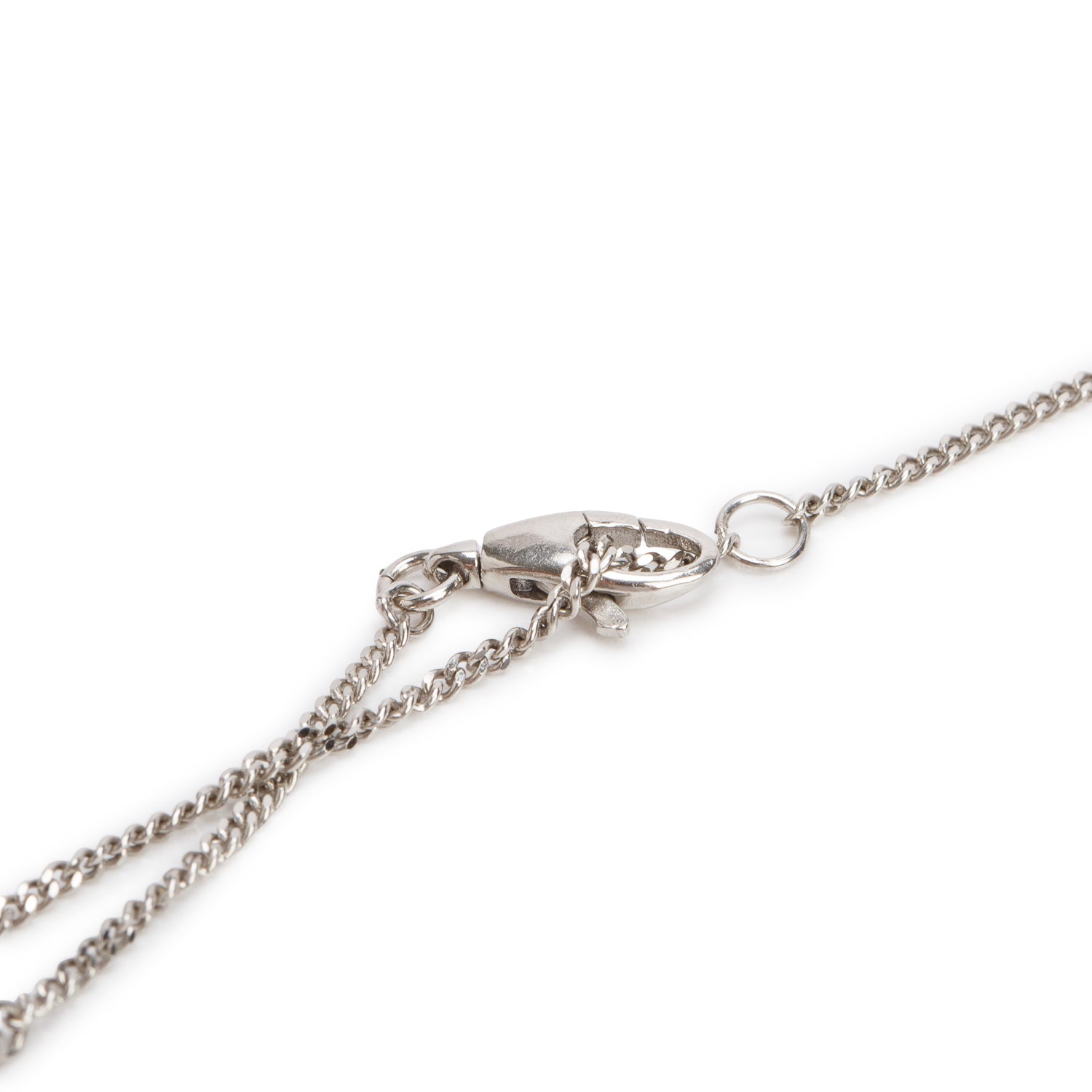 Gucci X Disney Donald Duck Sterling Silver Enamel Pendant Necklace