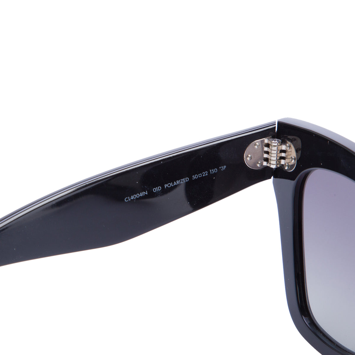 Celine CL4004IN Black Acetate Cat Eye Sunglasses w/ Case