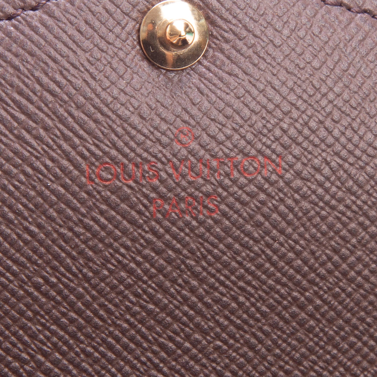 Louis Vuitton Damier Ebene Sarah Wallet w/ Box & Receipt