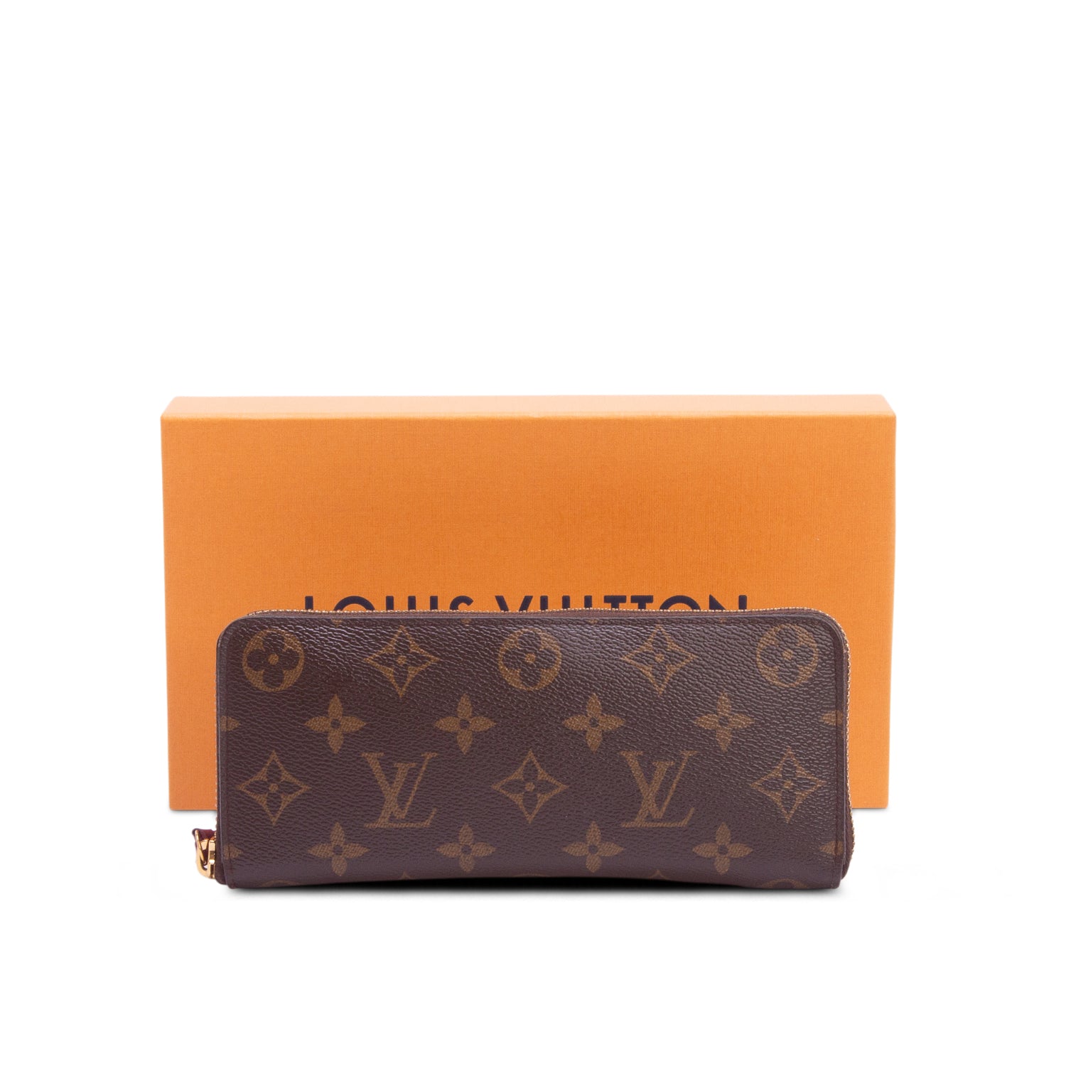 Louis Vuitton Monogram Clemence Wallet w/ Box