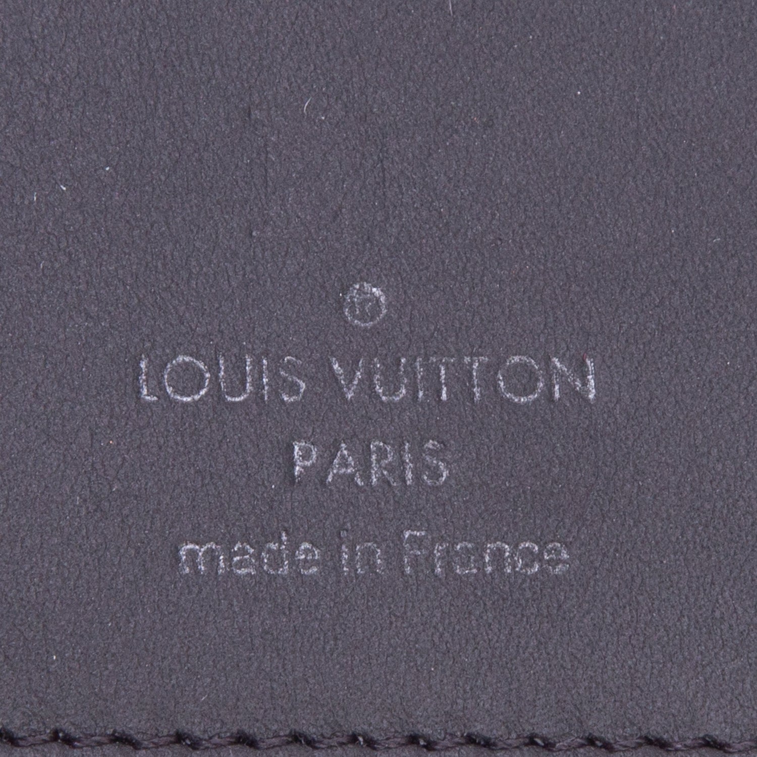 Louis Vuitton Black Monogram Shadow Leather Brazza Wallet w/ Box