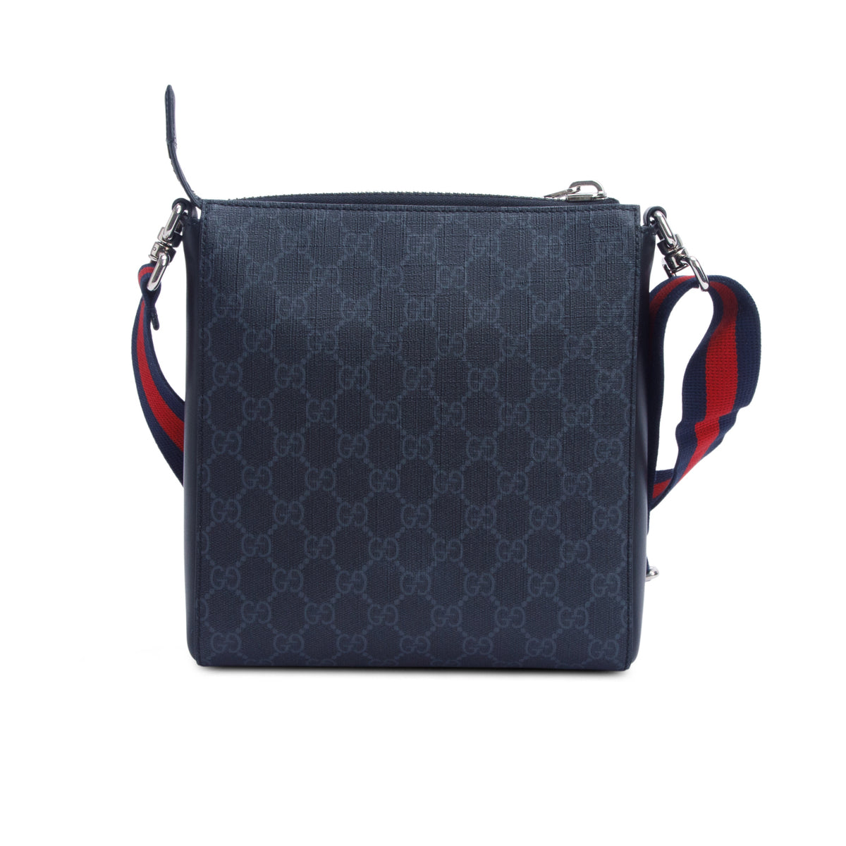 Gucci Black GG Supreme Small Messenger Bag