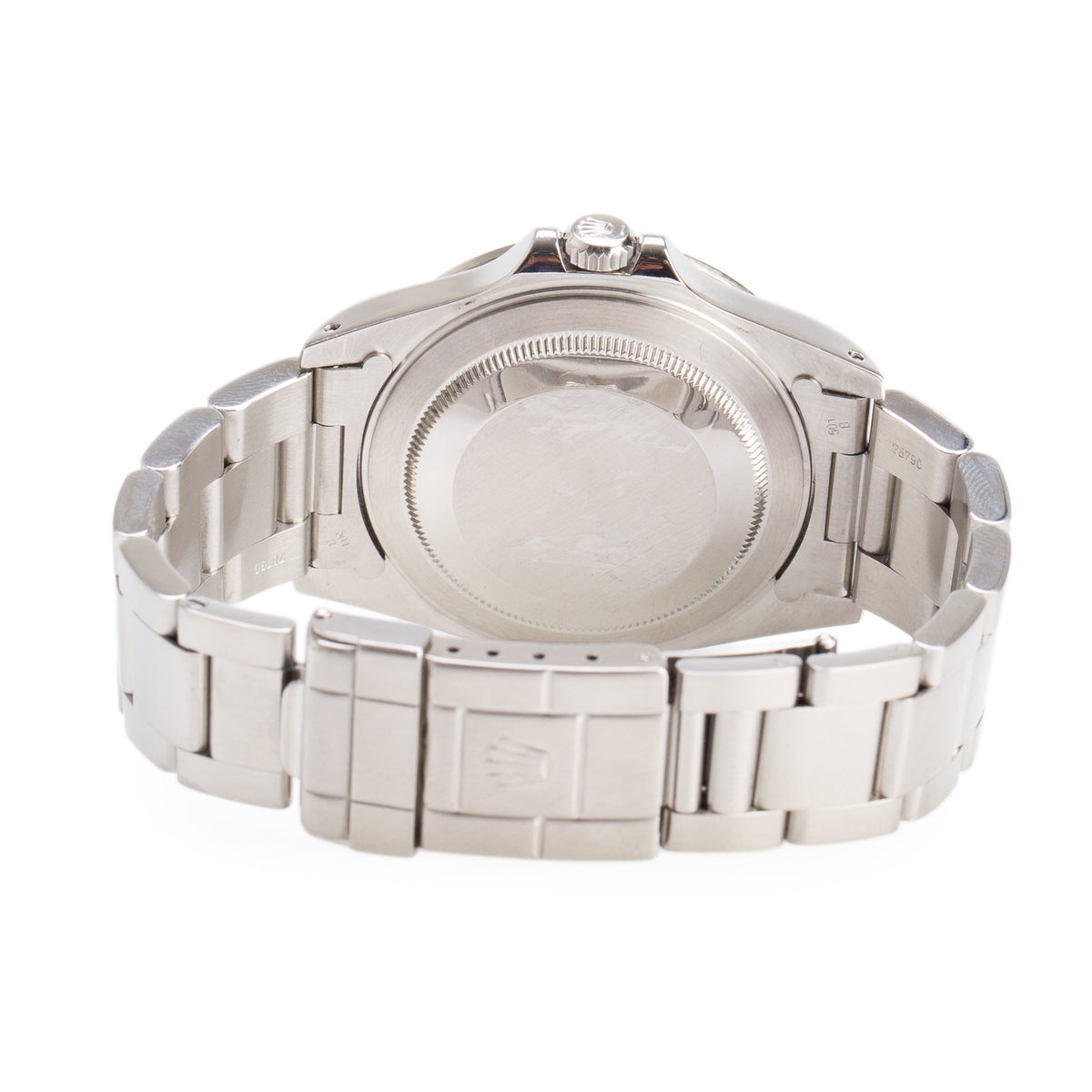 Rolex Stainless Steel Oyster Perpetual Explorer II 40 MM Watch White Dial 16570
