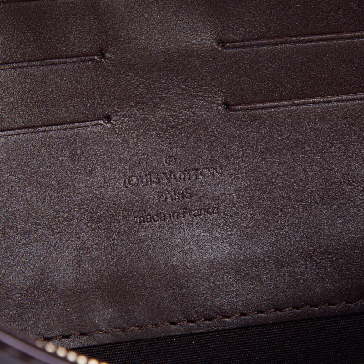 Louis Vuitton Amarante Vernis Sunset Boulevard Clutch