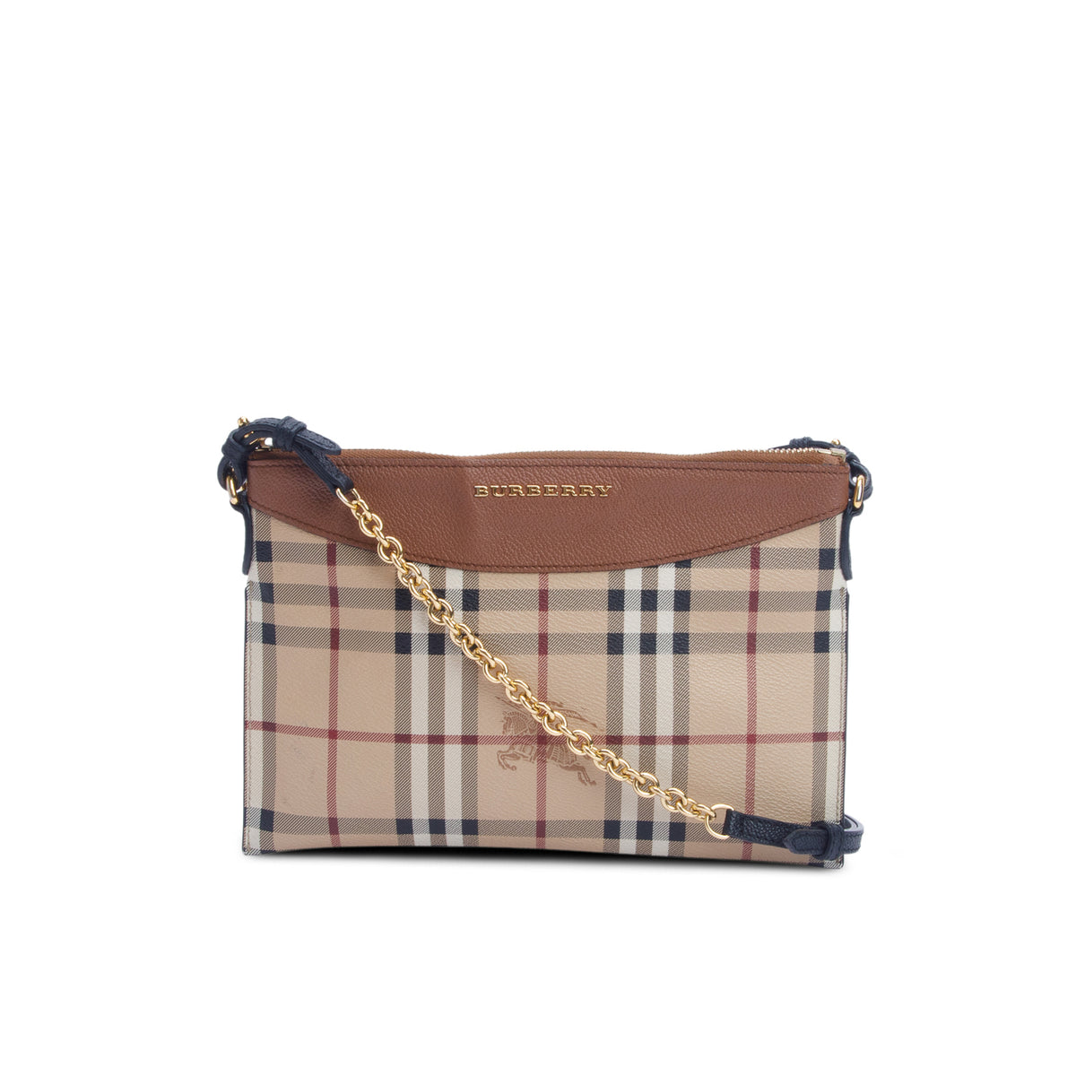 Burberry Haymarket Check Peyton Crossbody Bag