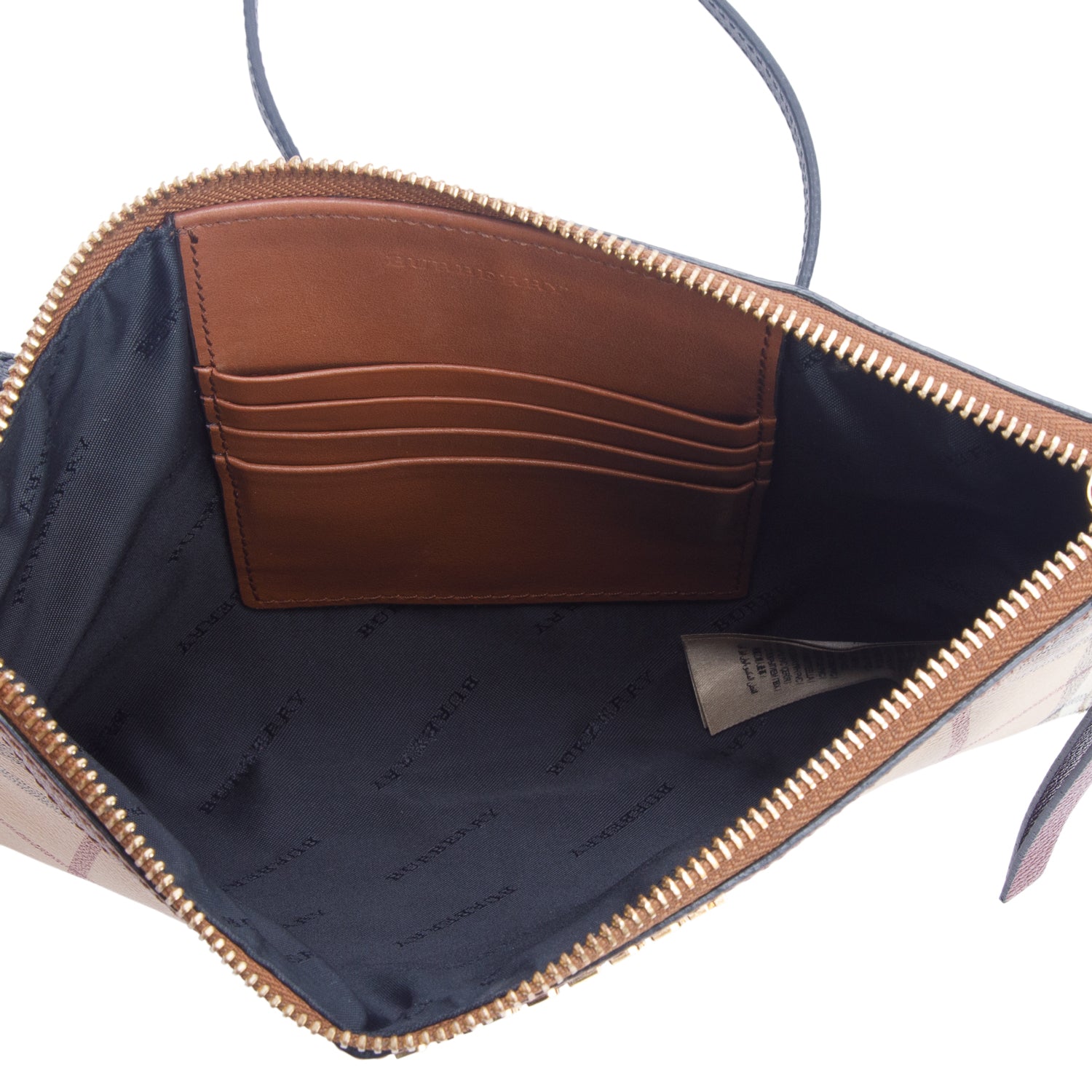 Burberry Haymarket Check Peyton Crossbody Bag
