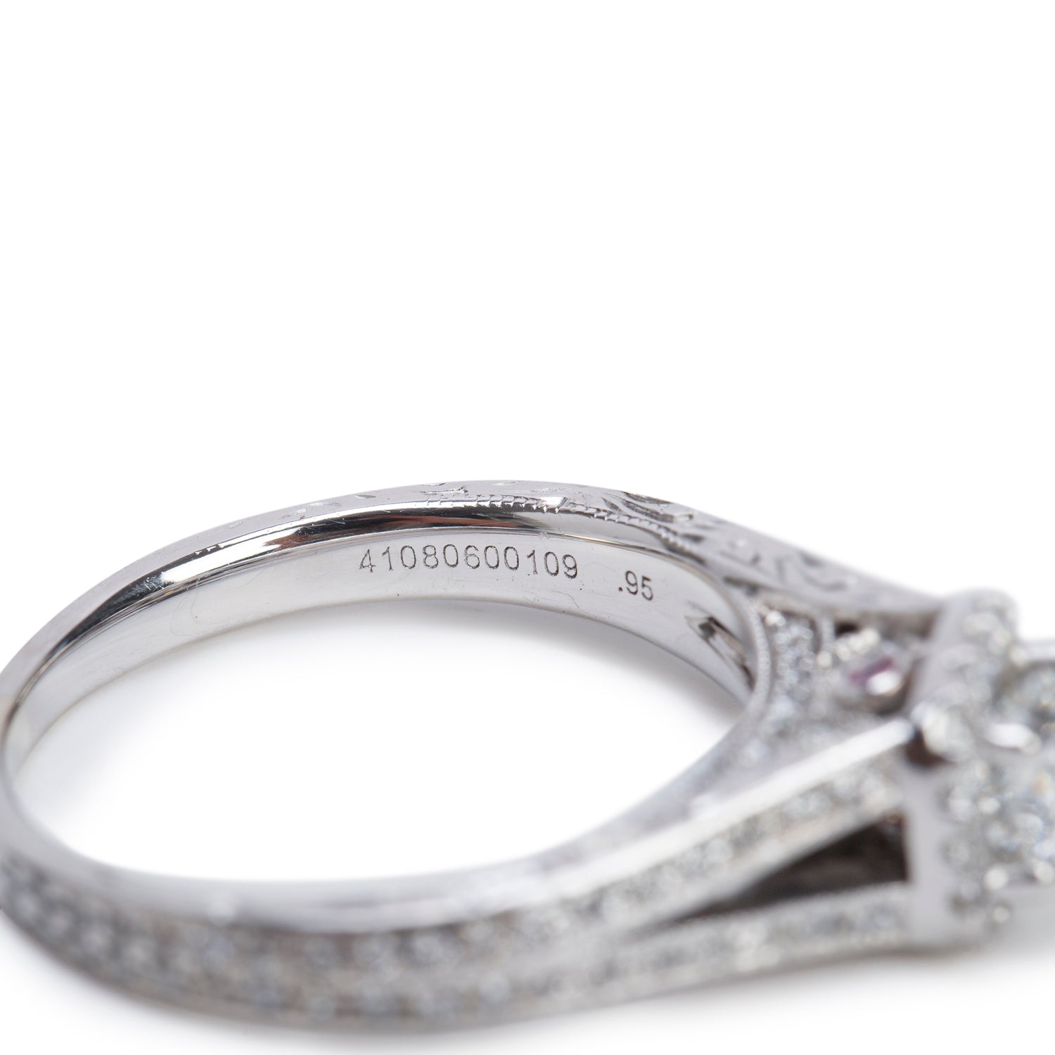 Michael Hill 14k White Gold 0.40 ct. Cushion Cut Diamond Engagement Ring, Size 7.25