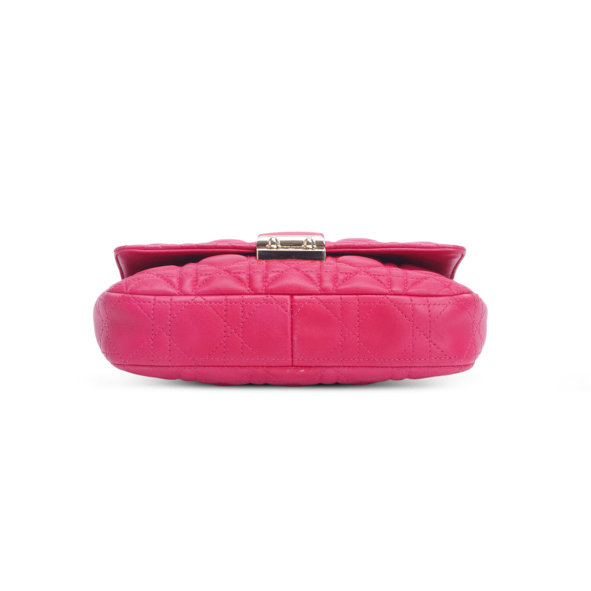 Christian Dior Pink Lambskin Cannage Miss Dior Promenade Pouch