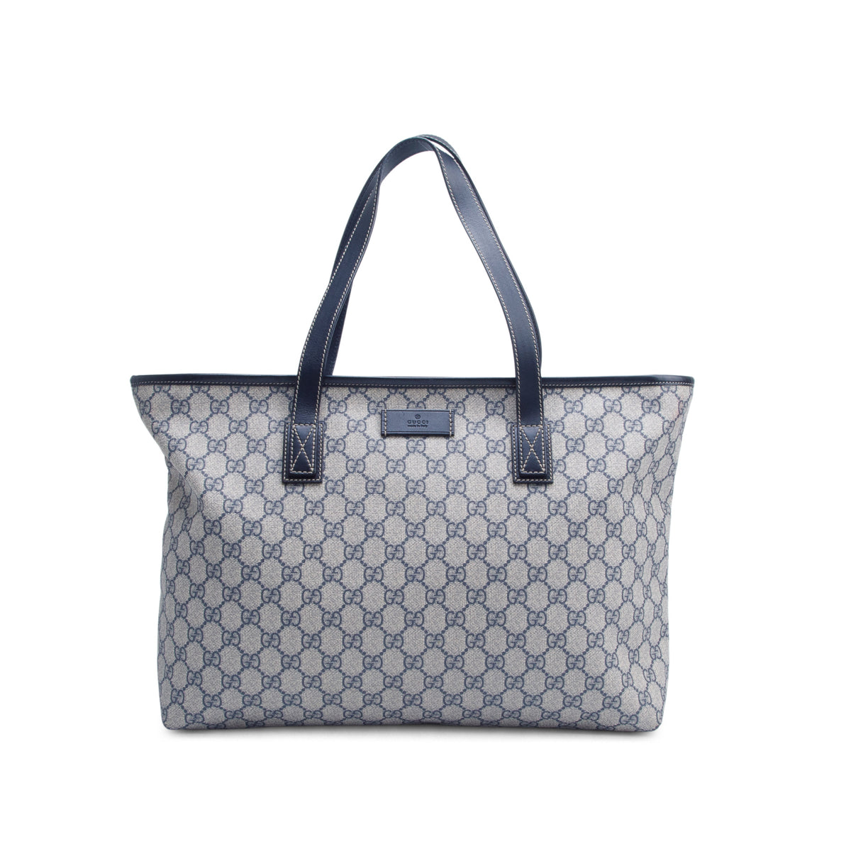 Gucci GG Supreme Monogram Medium Zippered Tote