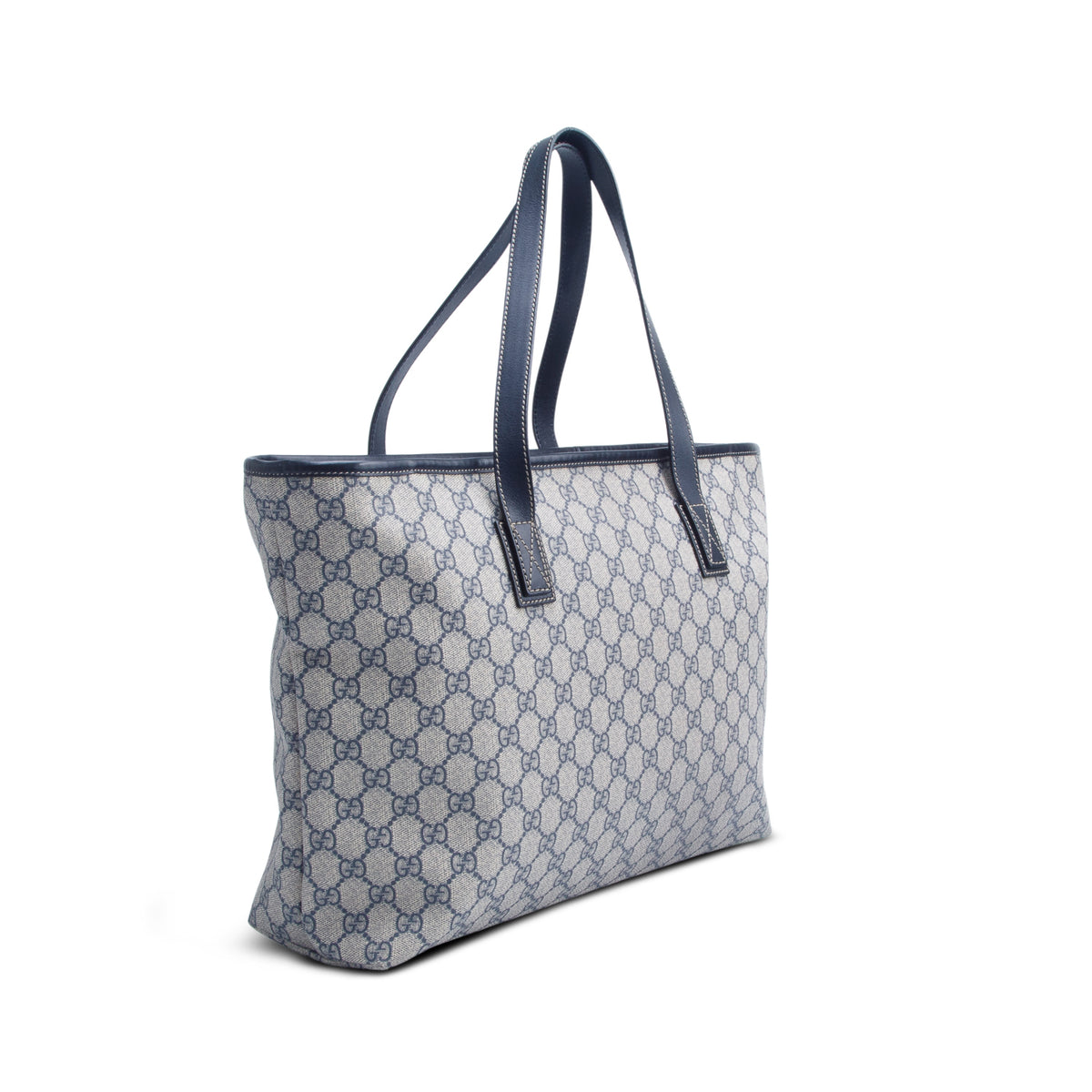 Gucci GG Supreme Monogram Medium Zippered Tote