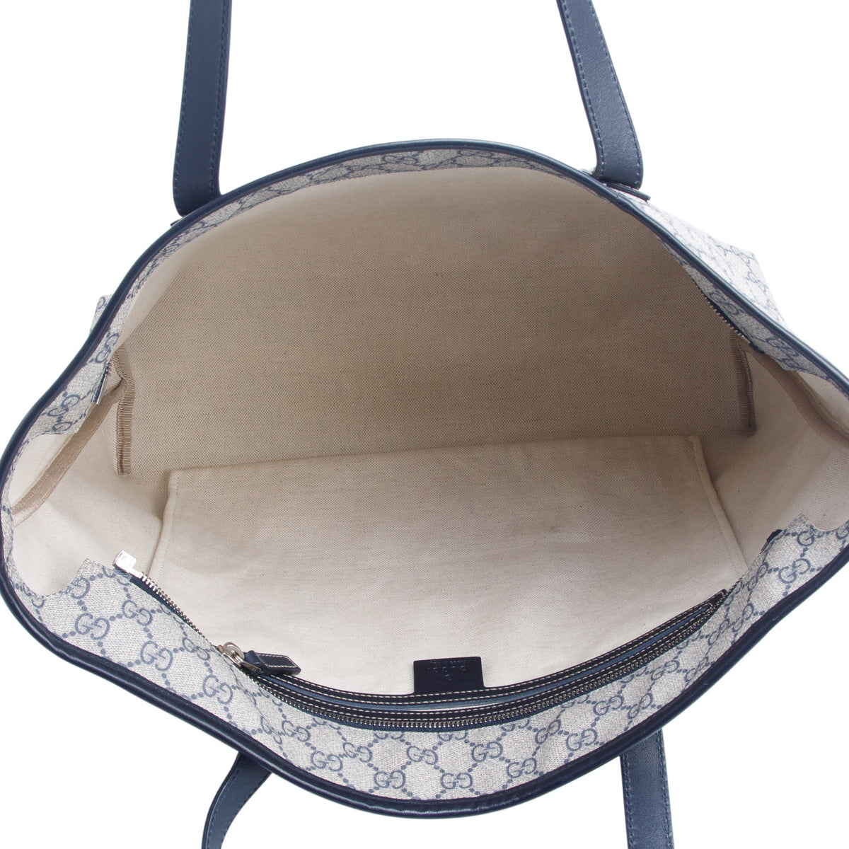 Gucci GG Supreme Monogram Medium Zippered Tote