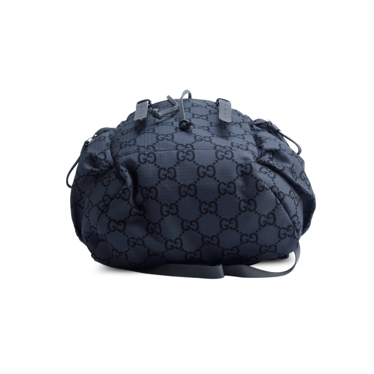 Gucci Grey GG Supreme Monogram Nylon Ripstop Backpack