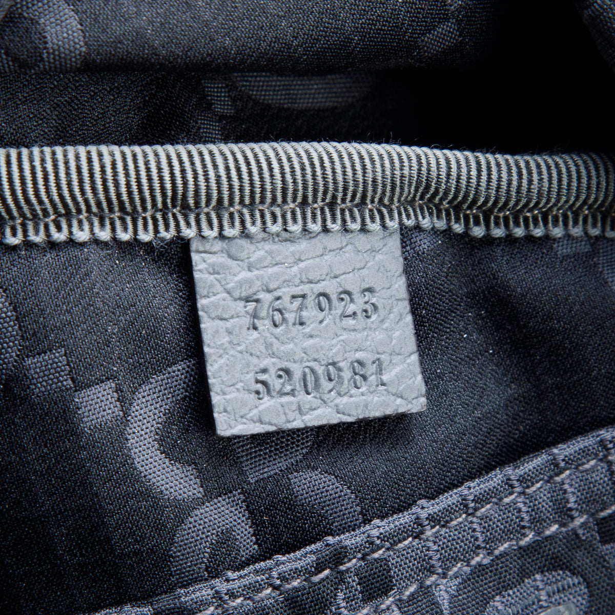 Gucci Grey GG Supreme Monogram Nylon Ripstop Backpack