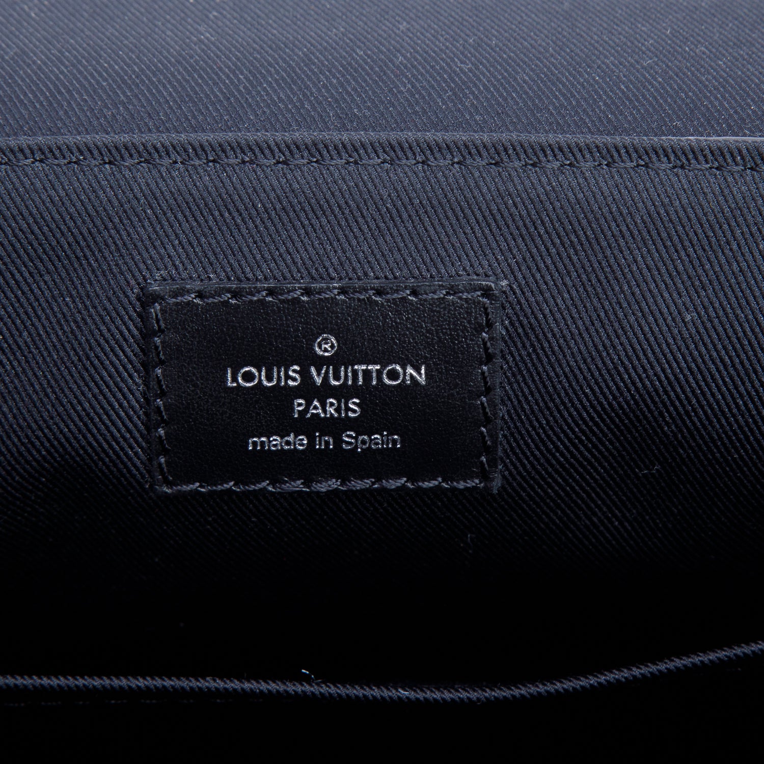 Louis Vuitton Monogram Eclipse District PM Bag w/ Box