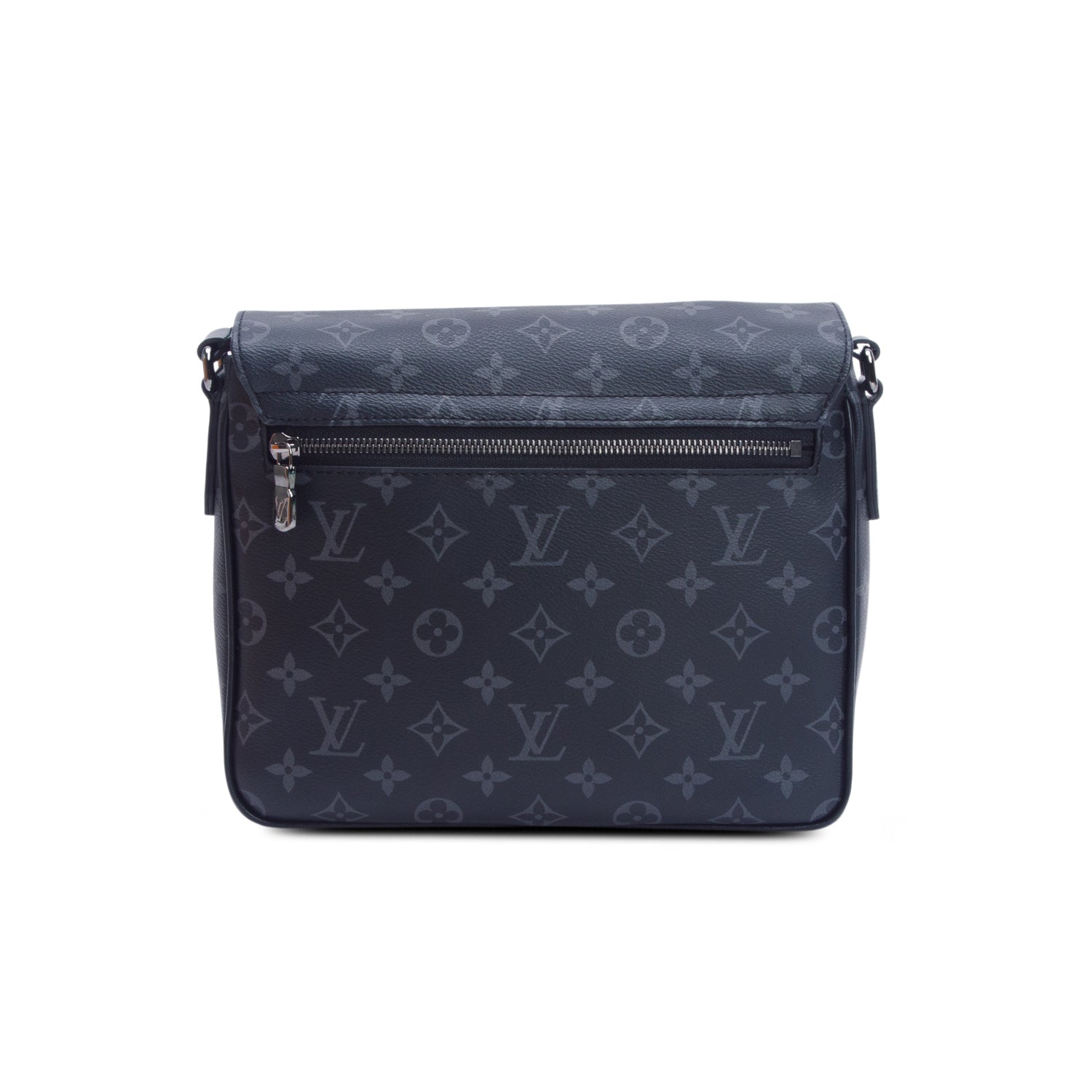 Louis Vuitton Monogram Eclipse District PM Bag w/ Box