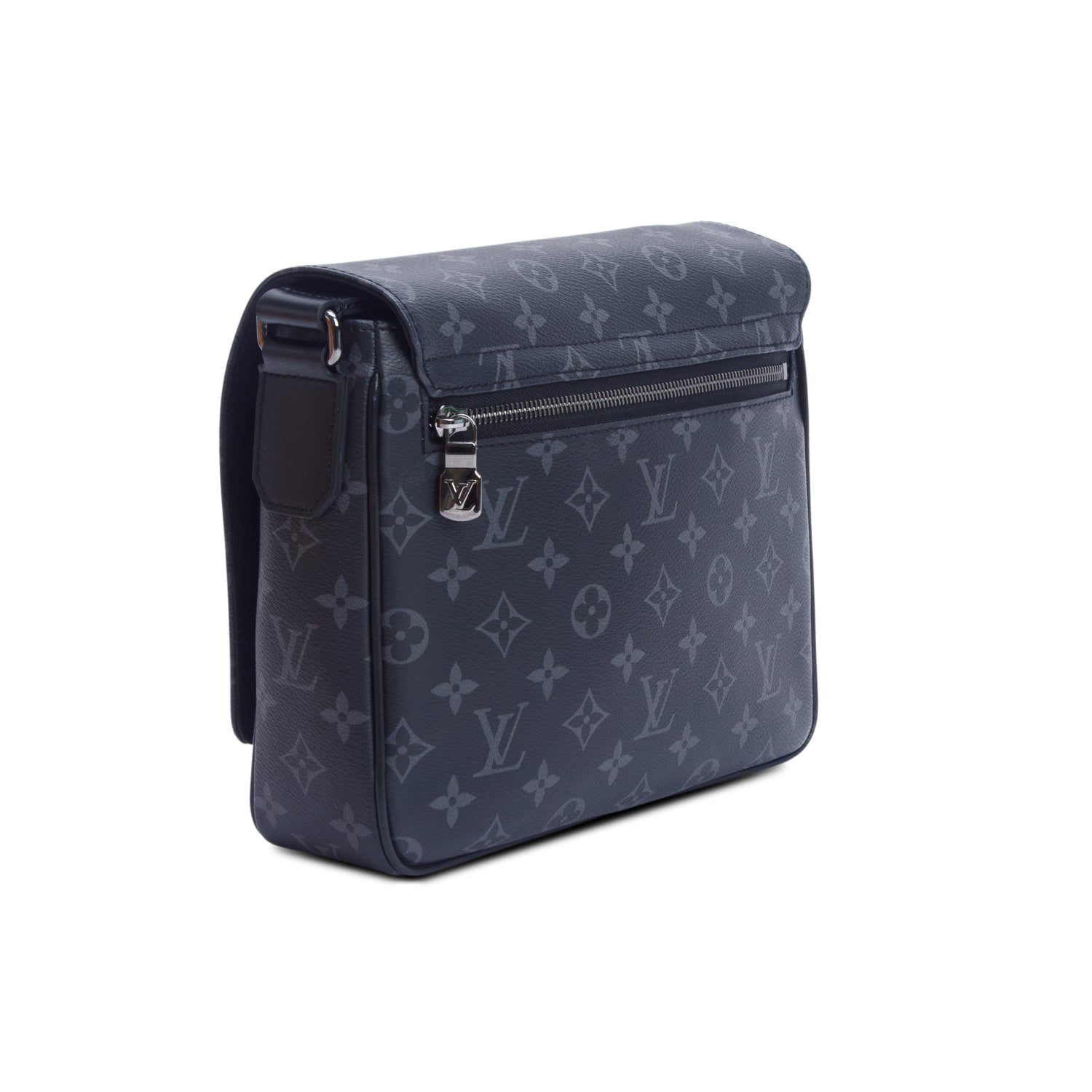Louis Vuitton Monogram Eclipse District PM Bag w/ Box